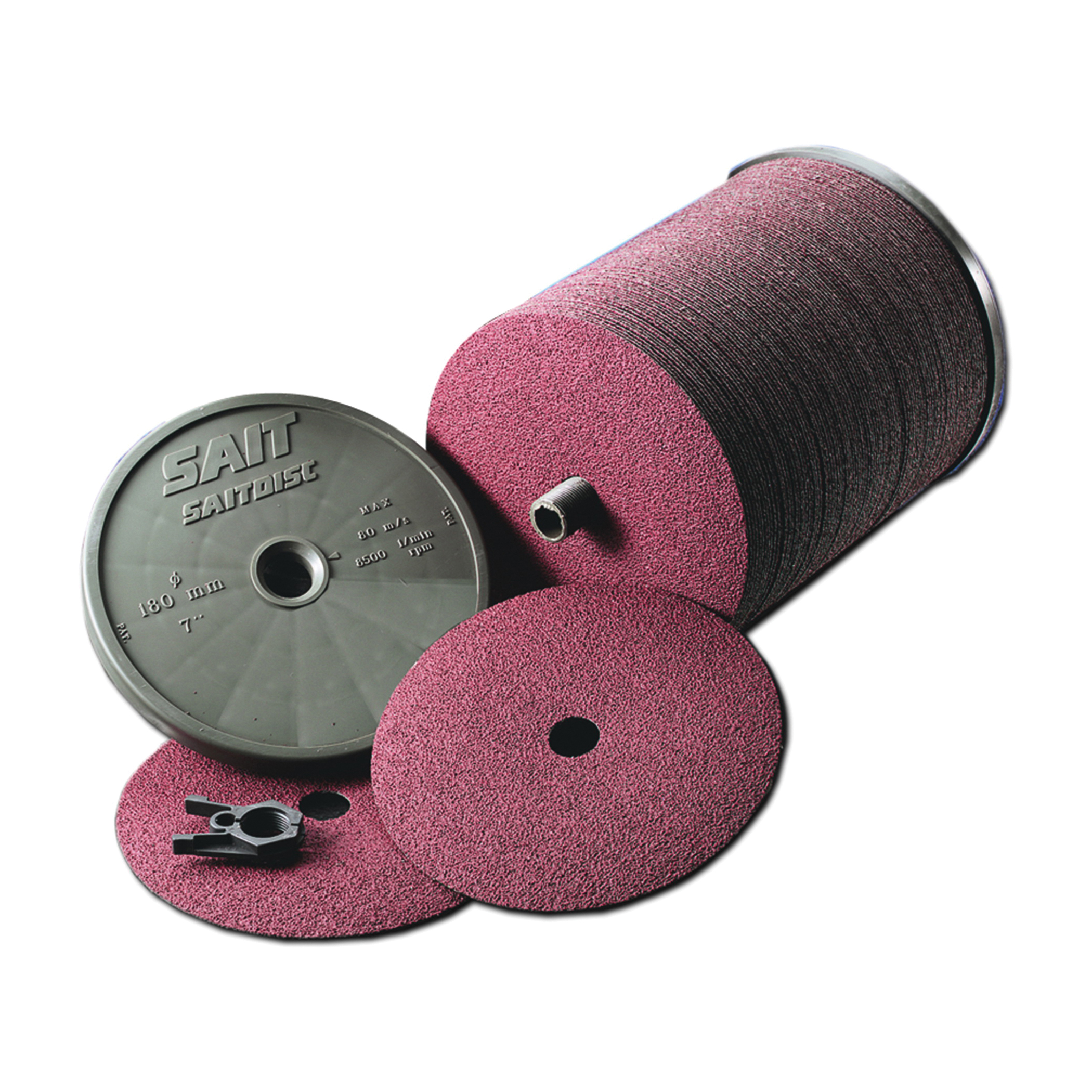 United Abrasives-SAIT 59020 Close Coated High Performance Abrasive Disc, 5 in Dia, 7/8 in Center Hole, 36 Grit, 7A-S Ceramic Abrasive