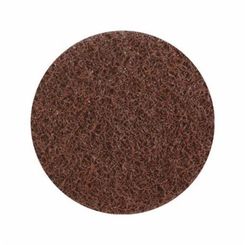United Abrasives-SAIT Sait-Lok-R&trade; 77306 Heavy Duty Non-Woven Abrasive Disc, 2 in Dia, Coarse Grade, Aluminum Oxide Abrasive, Screw Threaded Hub Attachment