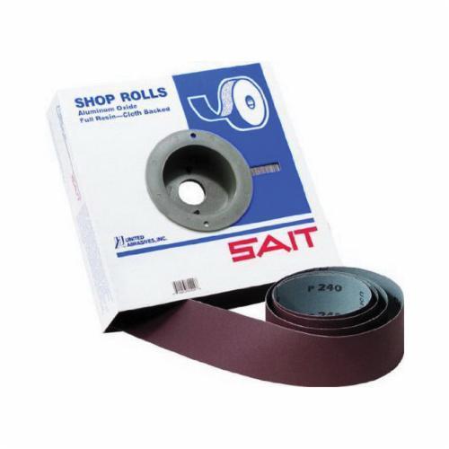 United Abrasives-SAIT 80620 DA-F Handy Utility Coated Handy Roll, 50 yd L x 2 in W, 60 Grit, Medium Grade, Aluminum Oxide Abrasive, Cloth Backing