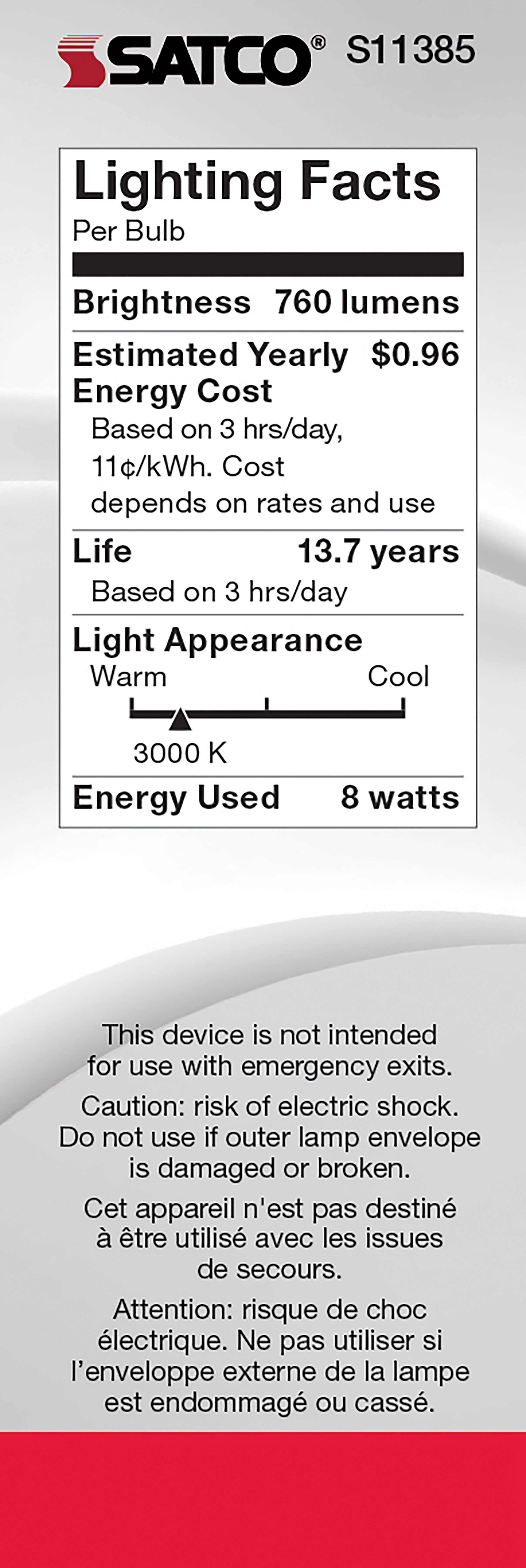 SATCO&reg; S11385