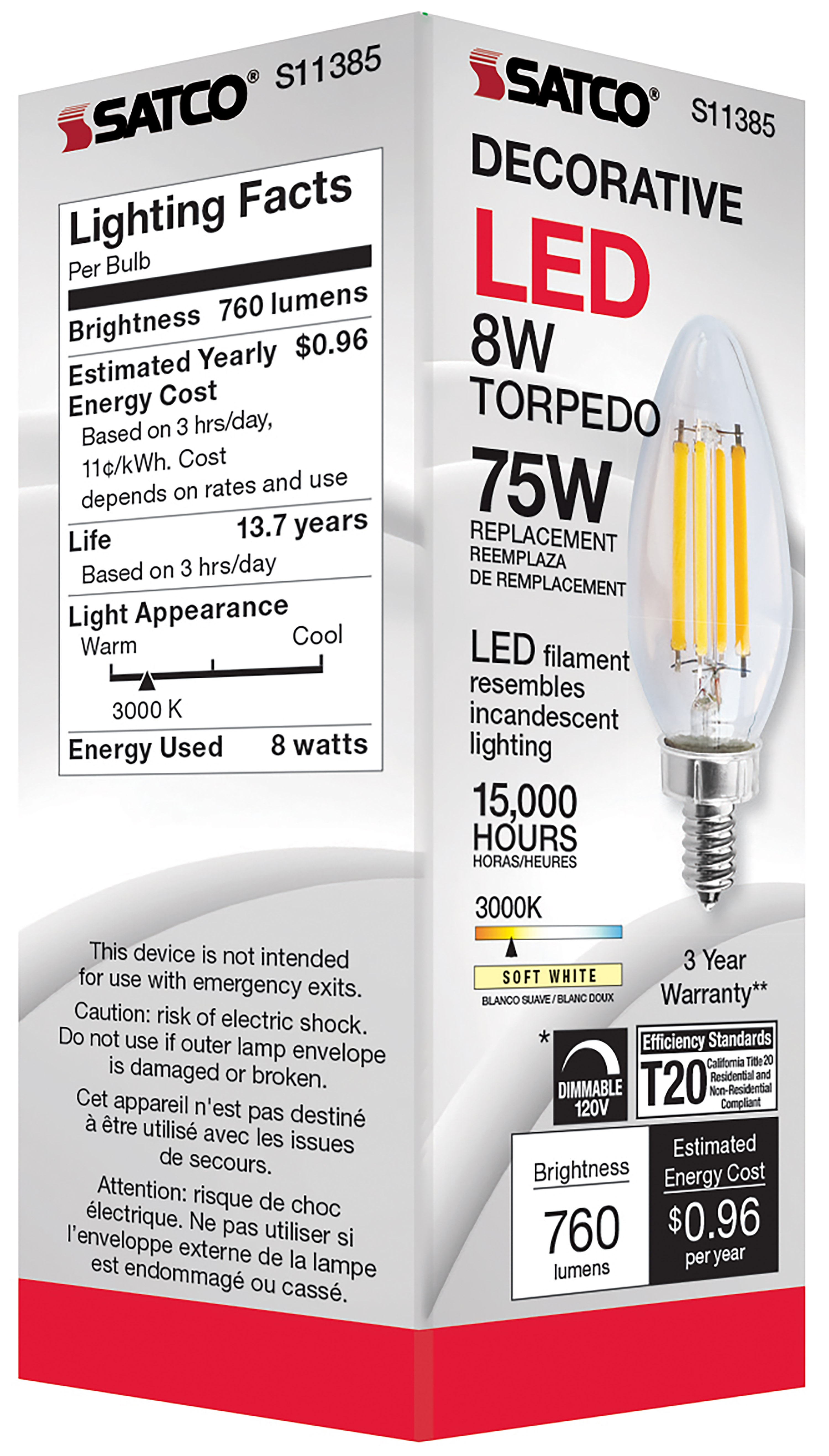 SATCO&reg; S11385
