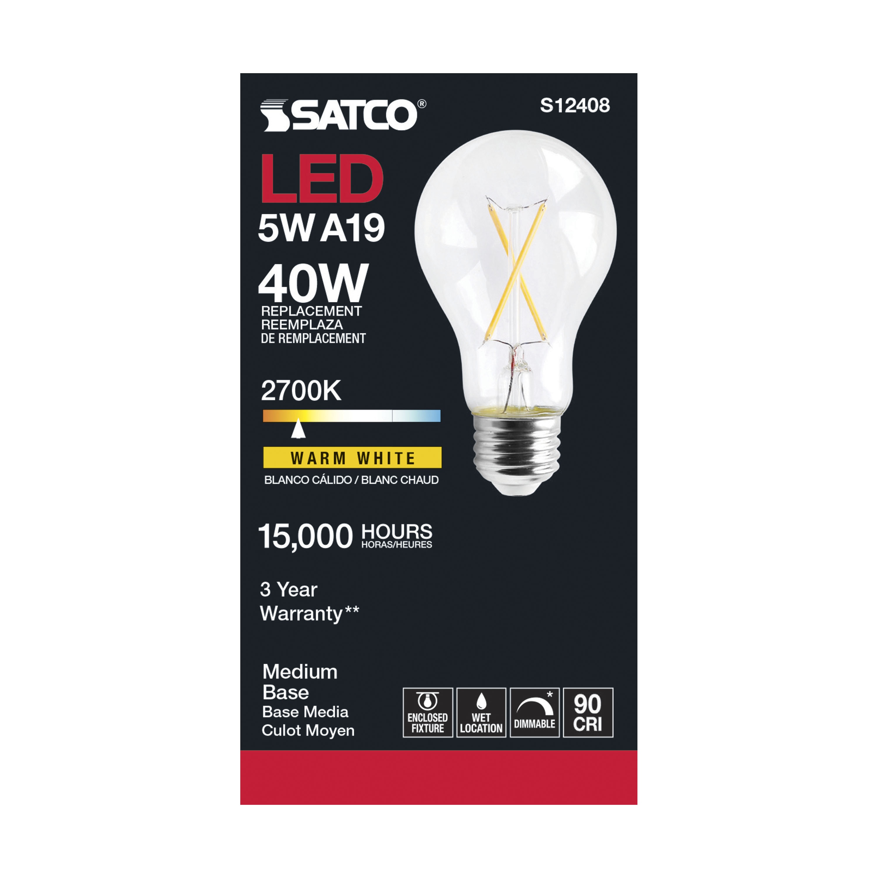 SATCO&reg; S12408