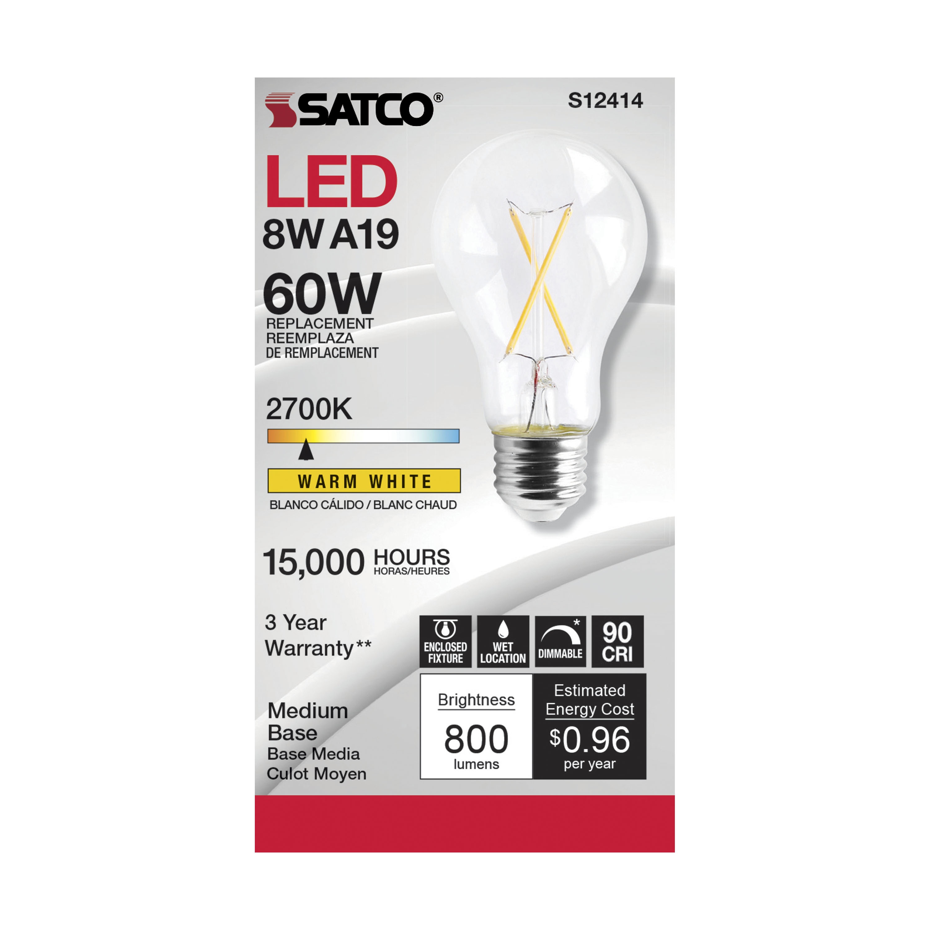 SATCO&reg; S12414 506776