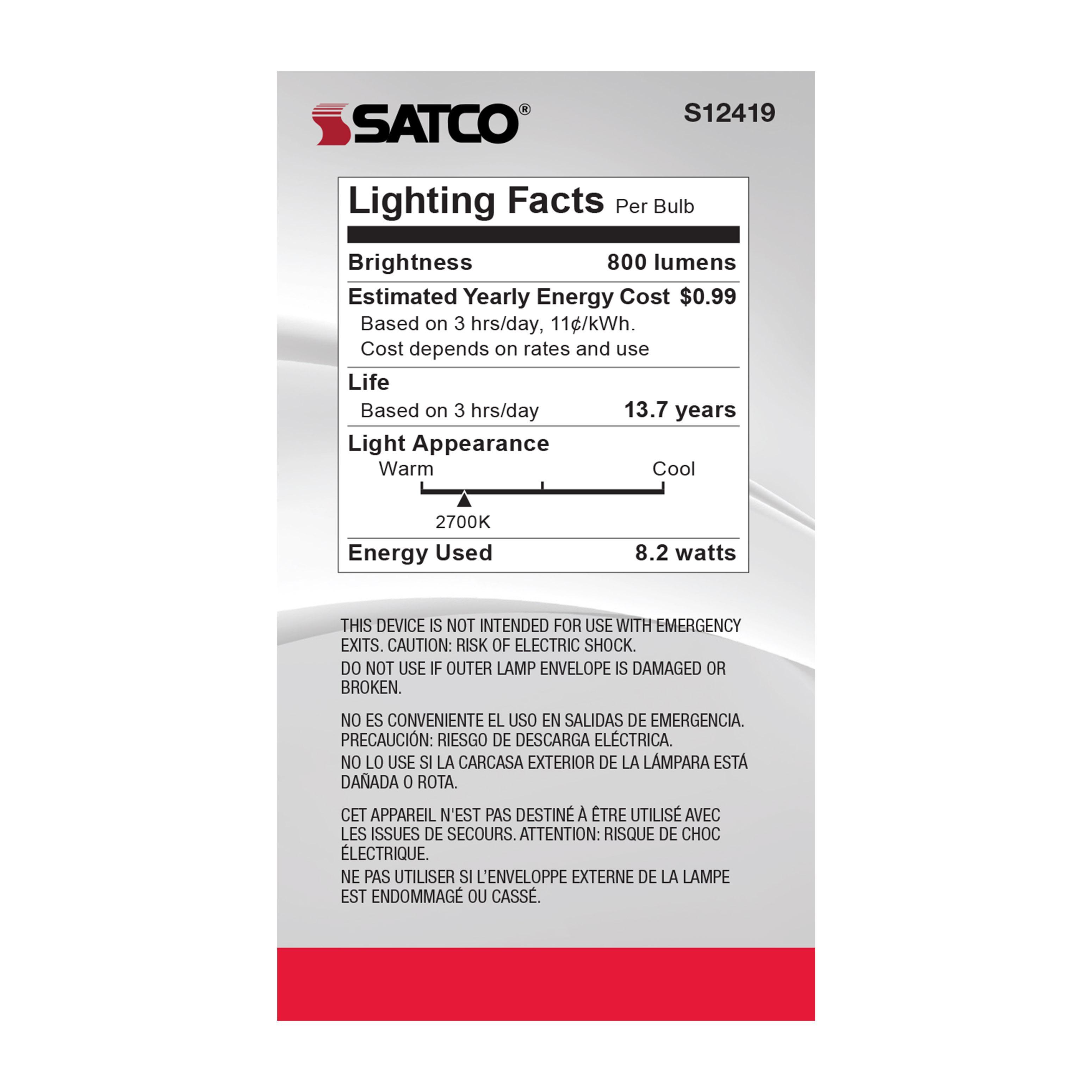 SATCO&reg; S12419 507190