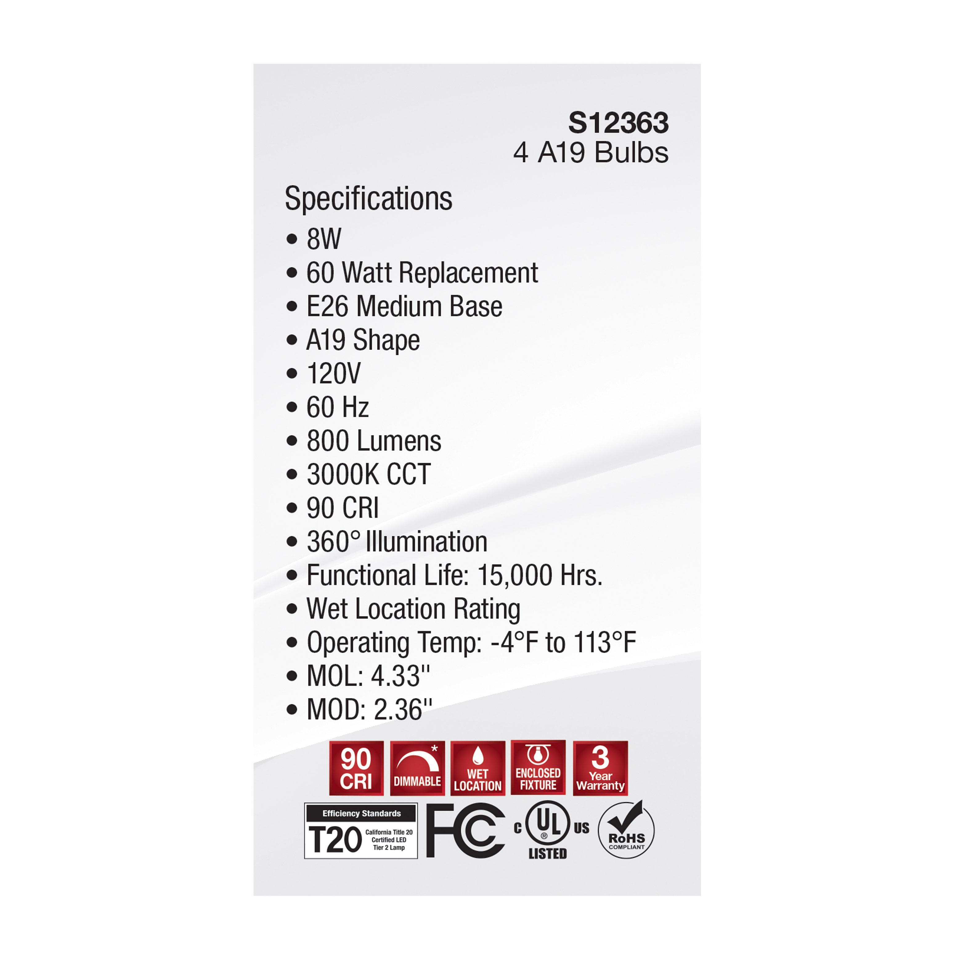 SATCO&reg; S12463