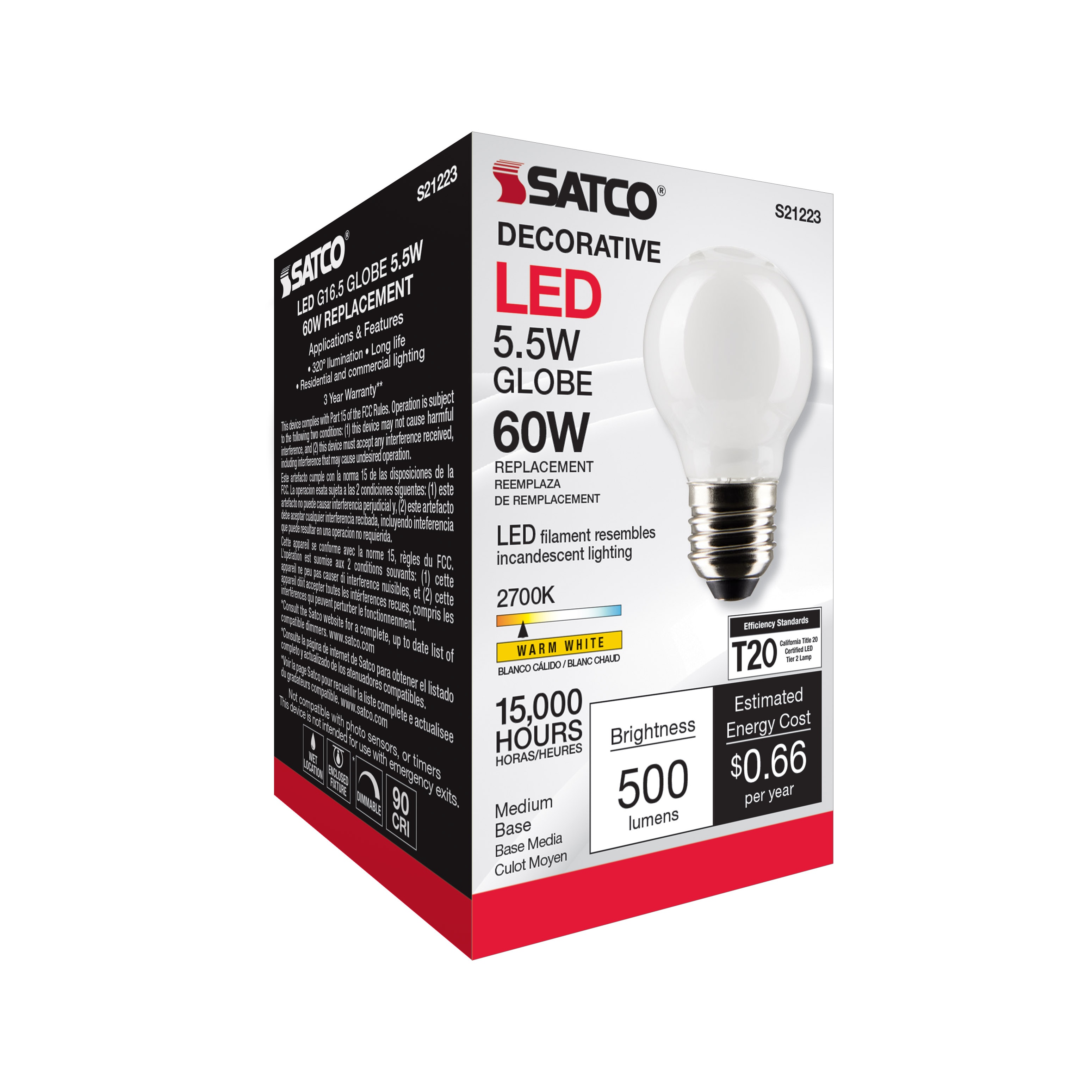 SATCO&reg; S21223 550029