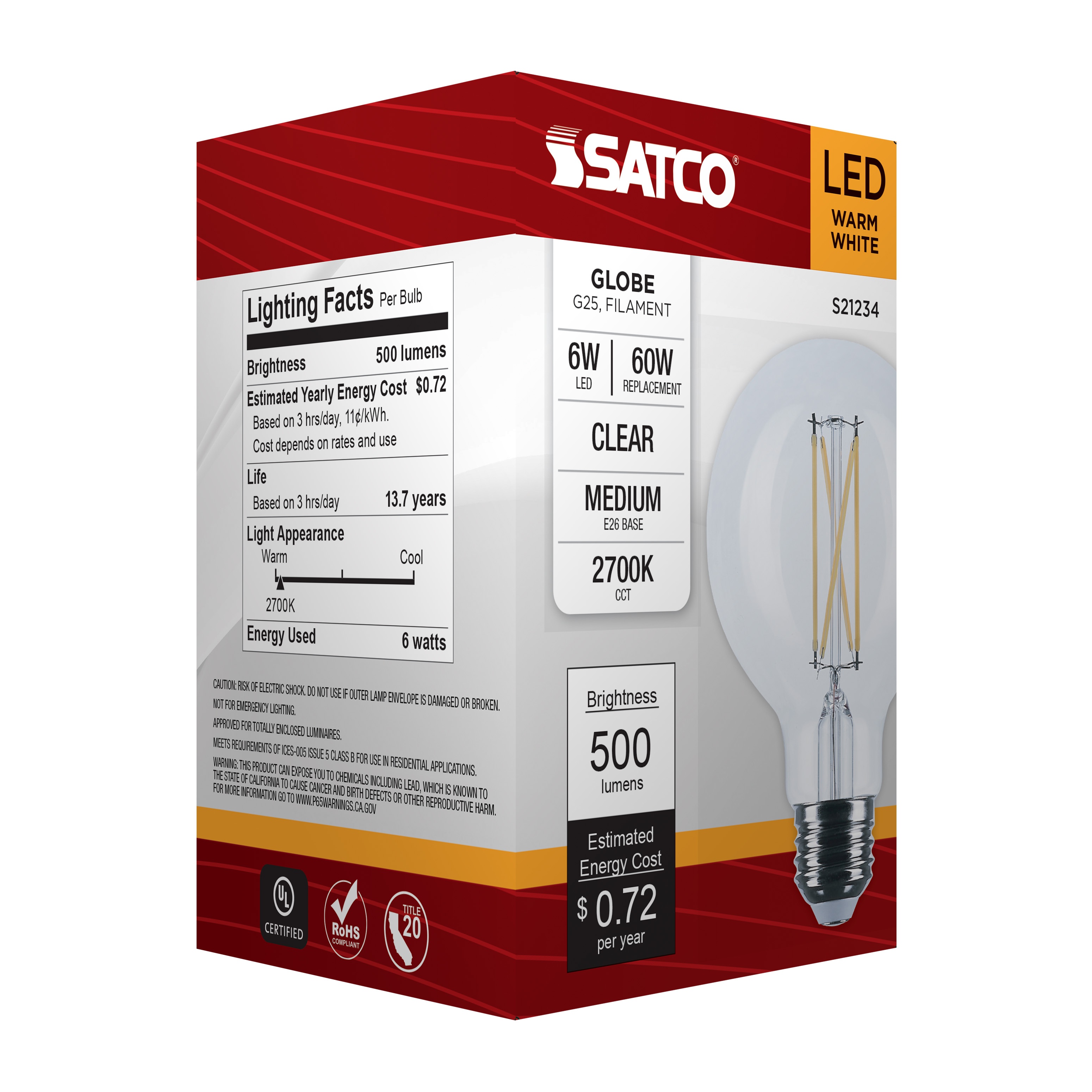 SATCO&reg; S21234