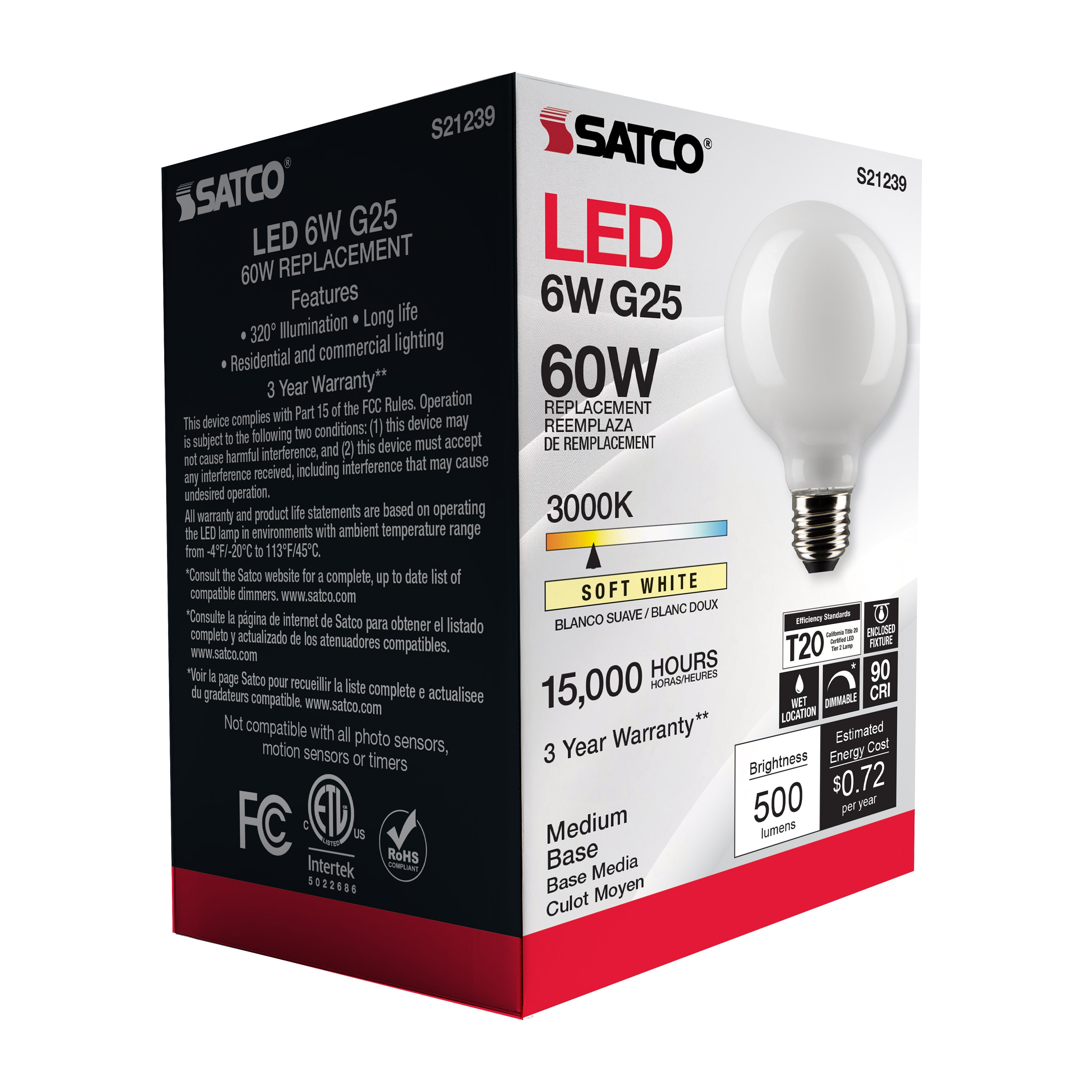SATCO&reg; S21239