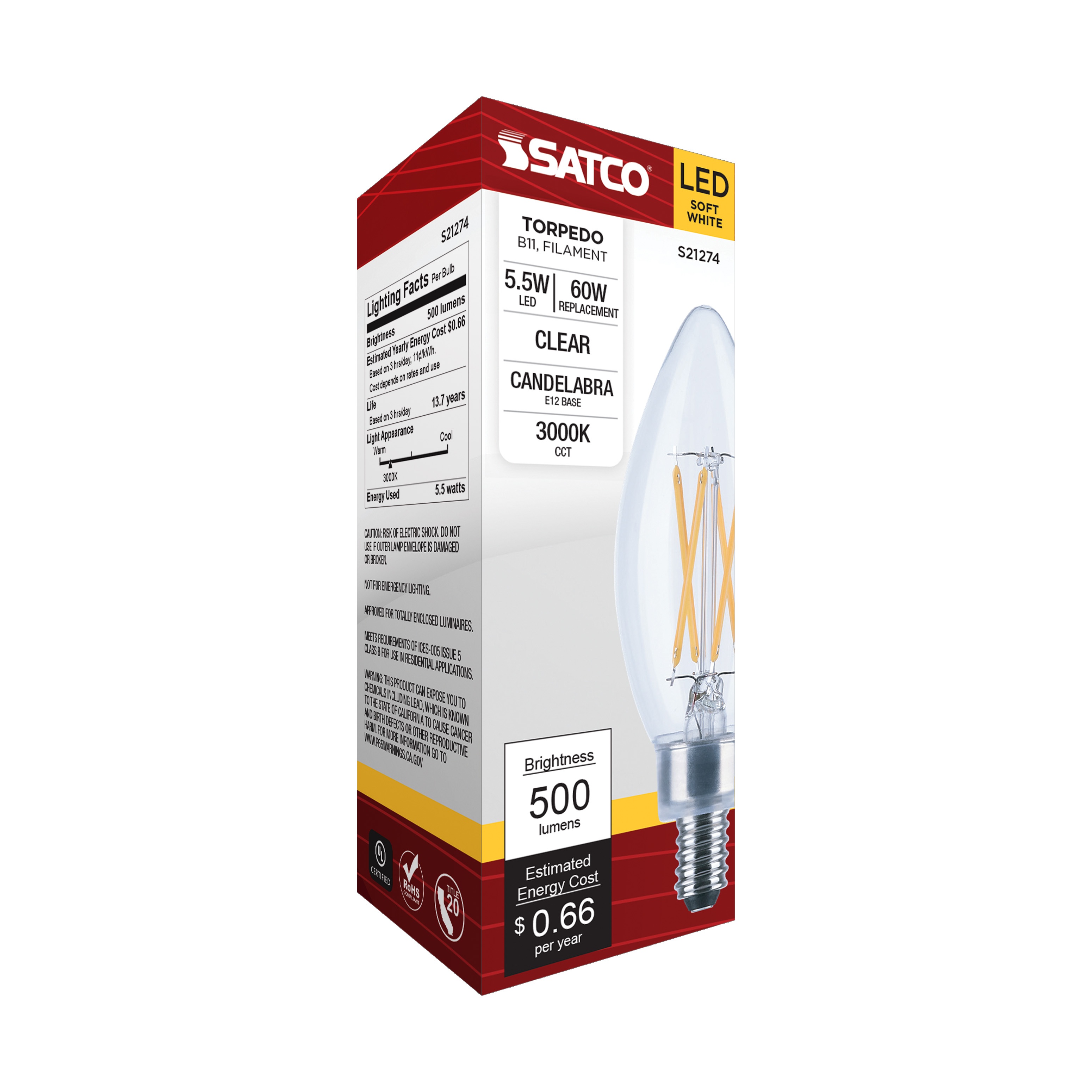 SATCO&reg; S21274