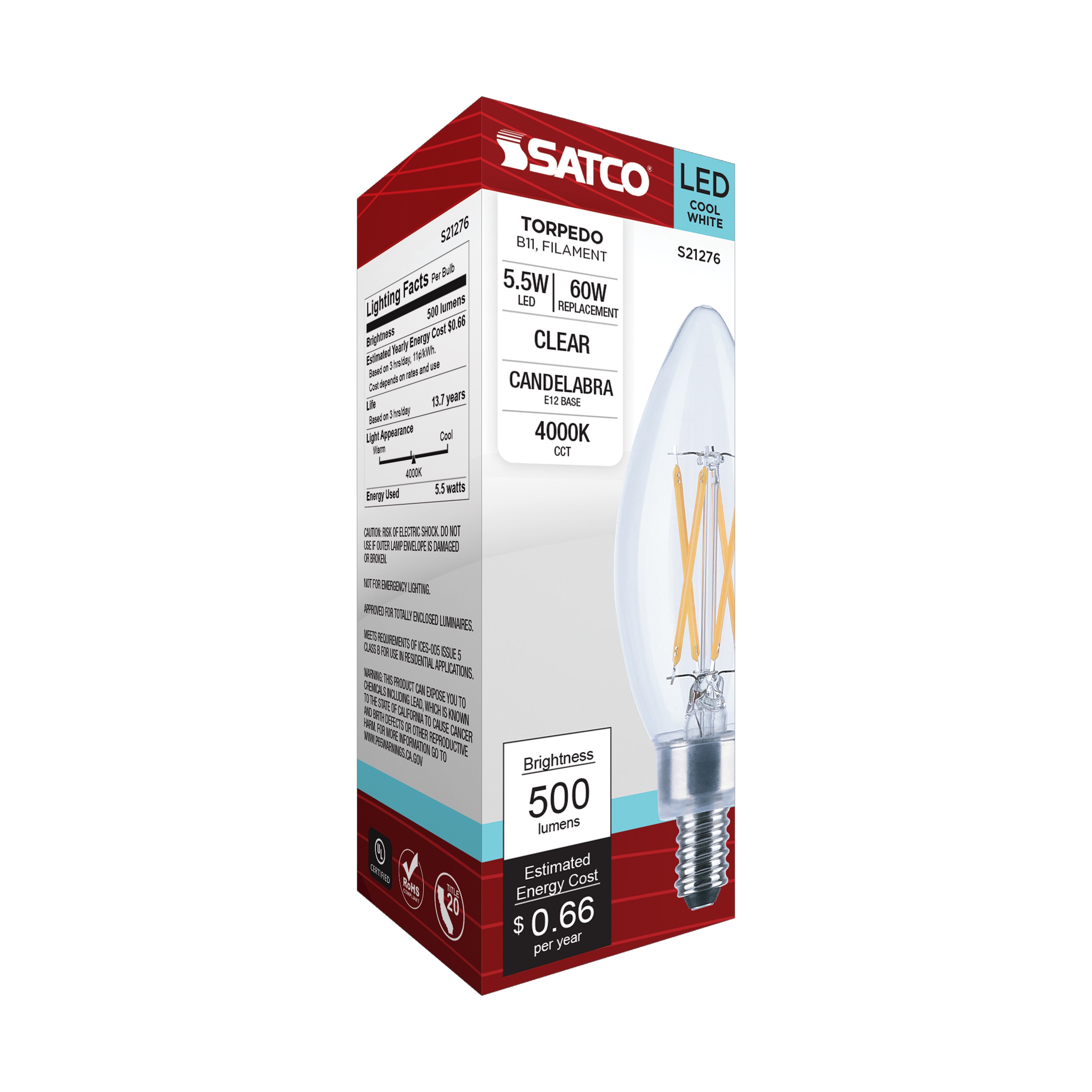 SATCO&reg; S21276