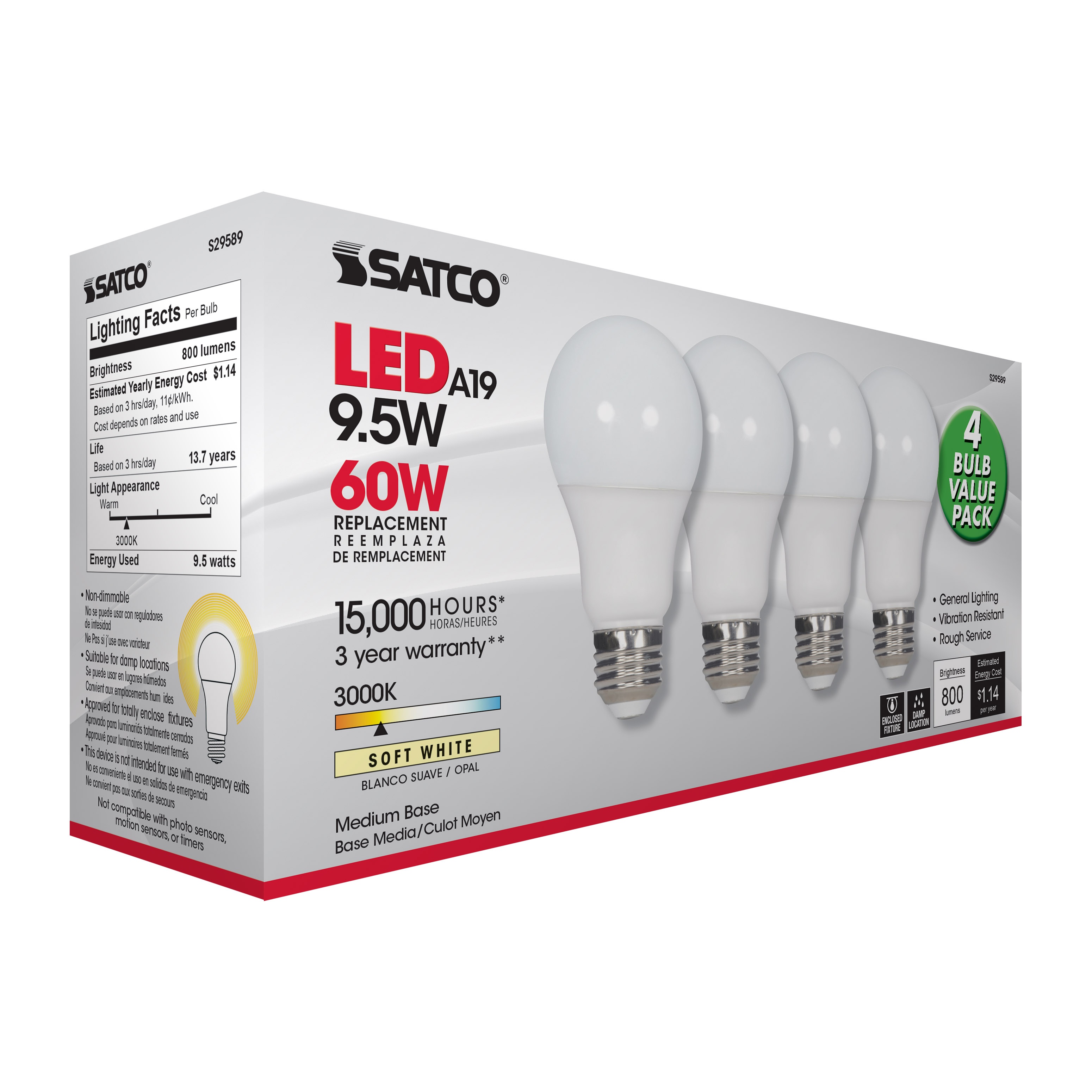 SATCO&reg; S29589