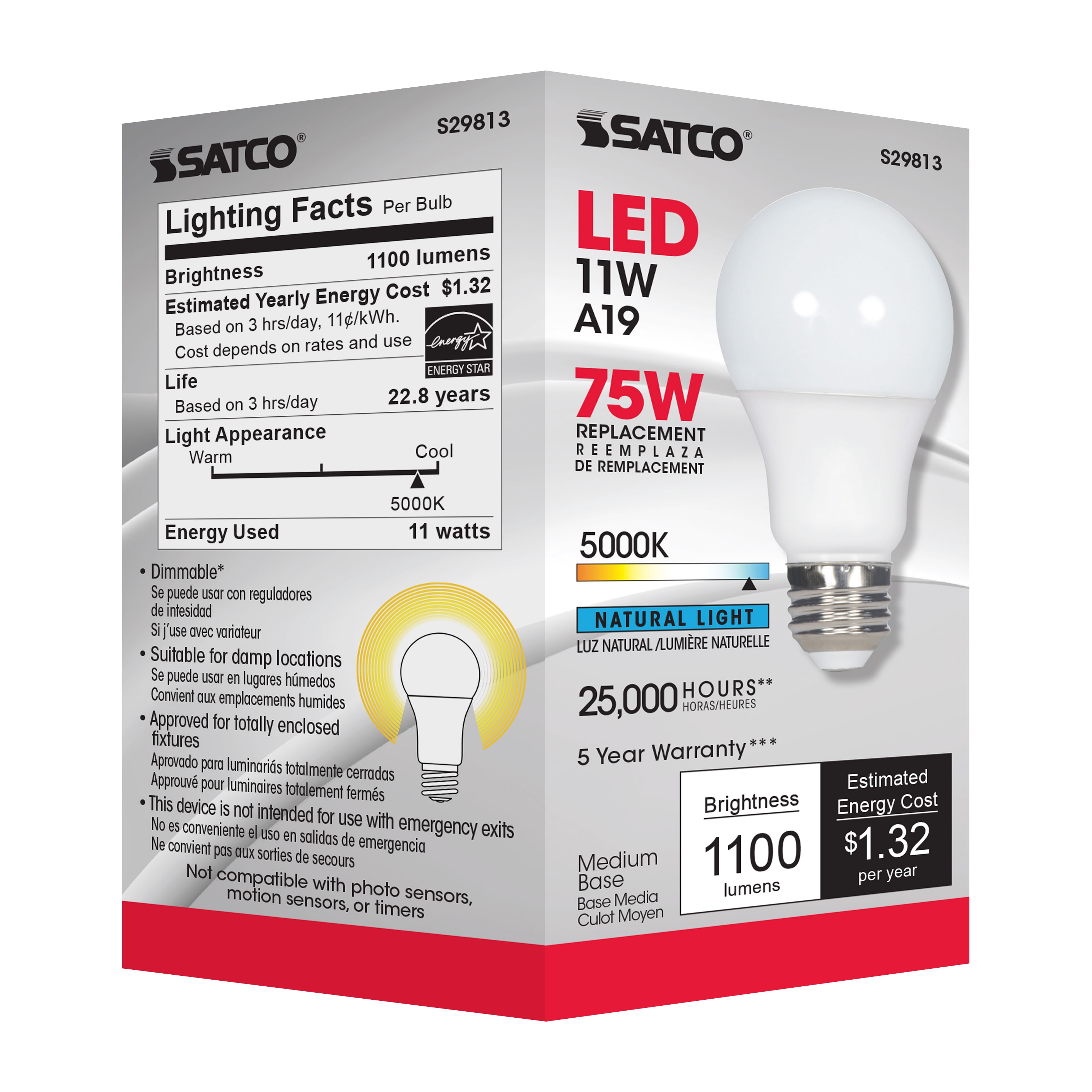 SATCO&reg; S29813 SATCO S29813