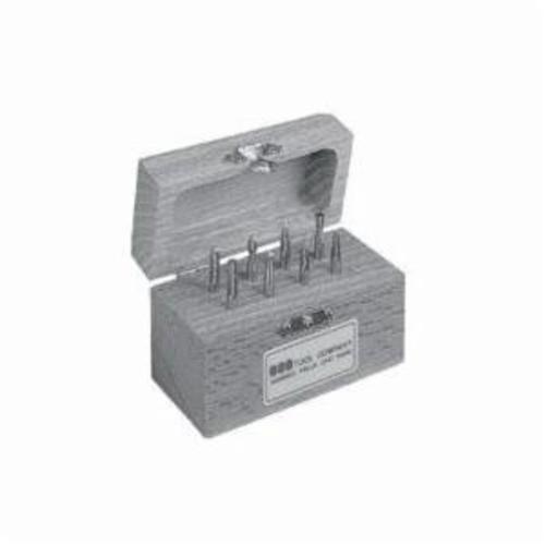 SGS&reg; 18207 Miniature Burr Set, Double Cut, 8 Pieces, 2 in OAL