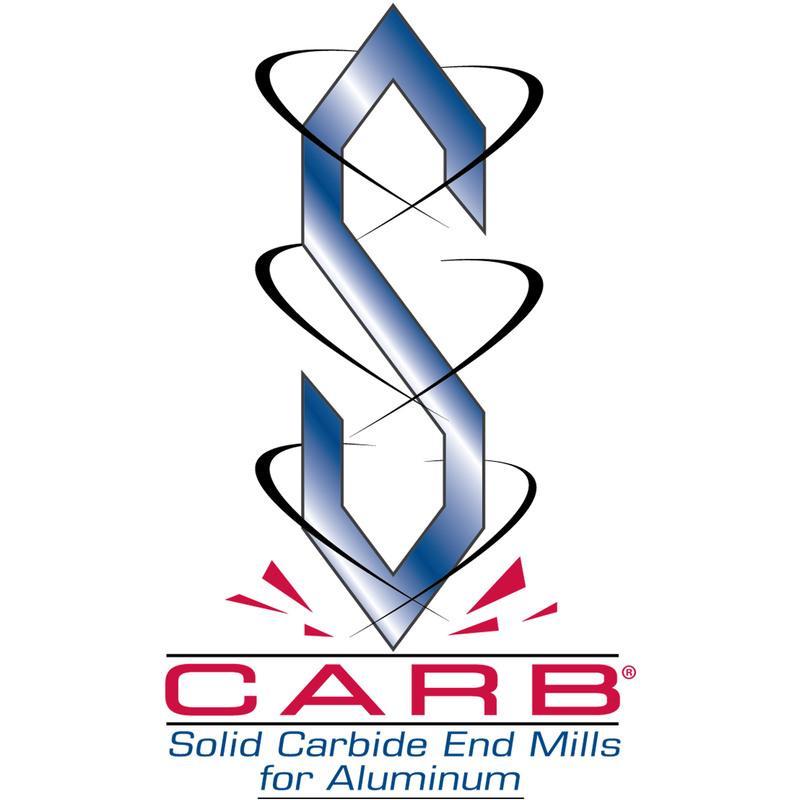 SGS&reg; 34973 43B Ball Nose End Fractional High Performance High Performance End Mill, 1/4 in Dia Cutter, 3/4 in Length of Cut, 3 Flutes, 1/4 in Dia Shank, 2-1/2 in OAL, TB Coated