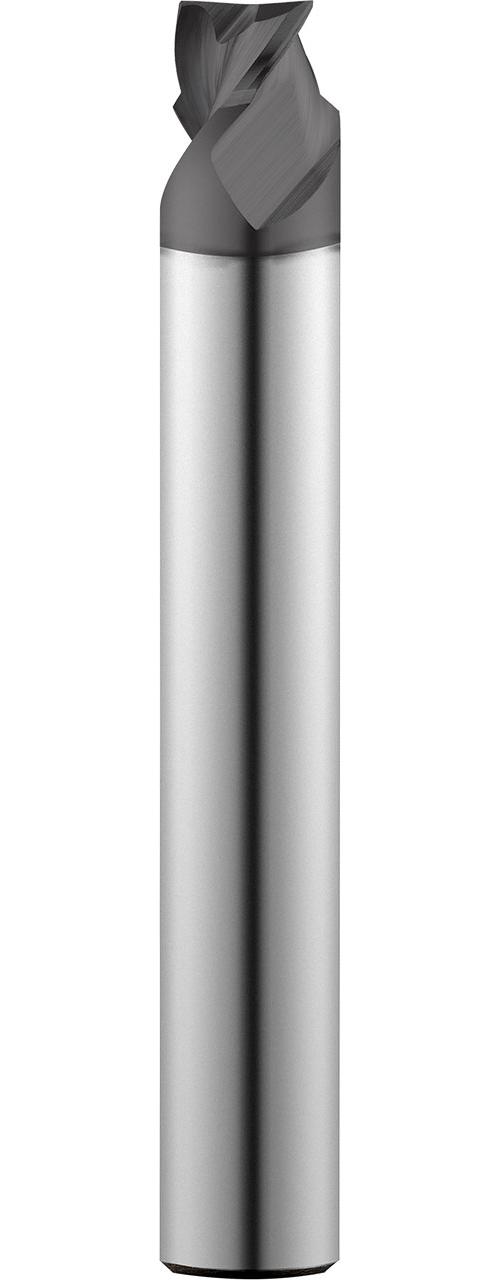 SGS&reg; 33360 33C PRT Series Ferrous Heavy Core Recoil Groove Picatinny Rail Tool, 0.21 in Dia Cutter, 0.126 in W Cutting, 3 Teeth, 1/4 in Dia Shank, 1-3/4 in OAL