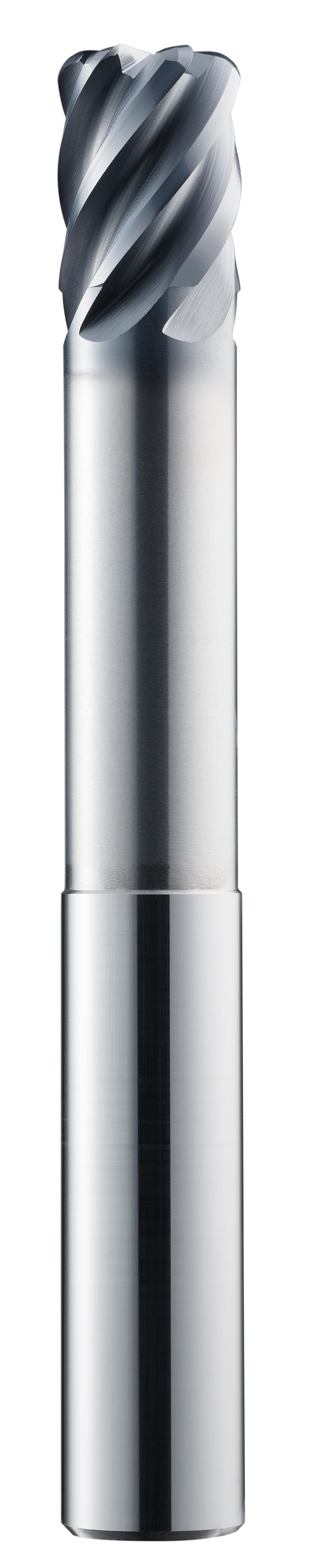 SGS&reg; 35191 T-Carb&reg; 51LC High Performance Imperial Corner Radius End Mill, 1 in Dia Cutter, 1/4 in Corner Radius, 1-1/4 in Length of Cut, 6 Flutes, 1 in Dia Shank, 6 in OAL, Proprietary Nano Composite Coated