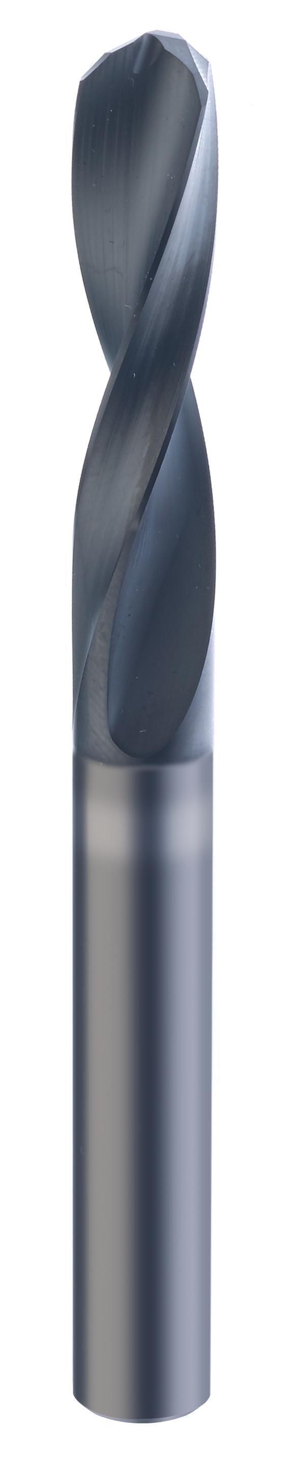 SGS&reg; 50015 120 High Performance Double Margin Drill, #7 Drill - Wire, 0.201 in Drill - Decimal Inch, Straight Shank, 3XD D Cutting, 2 Flutes