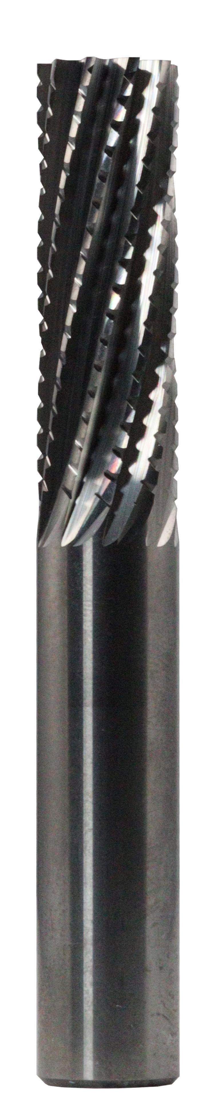 SGS&reg; 83205 31M-CCR Coarse Cut Regular Length Router, 10 mm Dia Cutting, 63 mm OAL, 28 mm D Cutting, 10 mm Dia Shank, Carbon Composite
