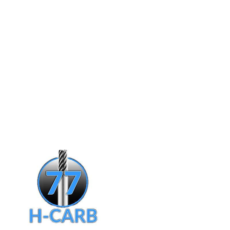SGS&reg; H-Carb 77339 77CR High Efficiency Imperial Chip Breaker Corner Radius End Mill, 1 in Dia Cutter, 0.12 in Corner Radius, 4 in Length of Cut, 7 Flutes, 1 in Dia Shank, 7 in OAL, Ti-Namite-M Coated