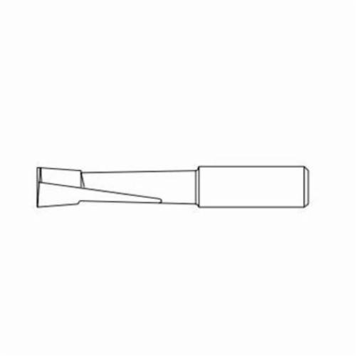 SGS&reg; 75005 801 Jig Boring Tool, 0.21 in Dia Min Bore, 1-1/4 in Max Bore Depth, 2 in OAL, Solid Carbide