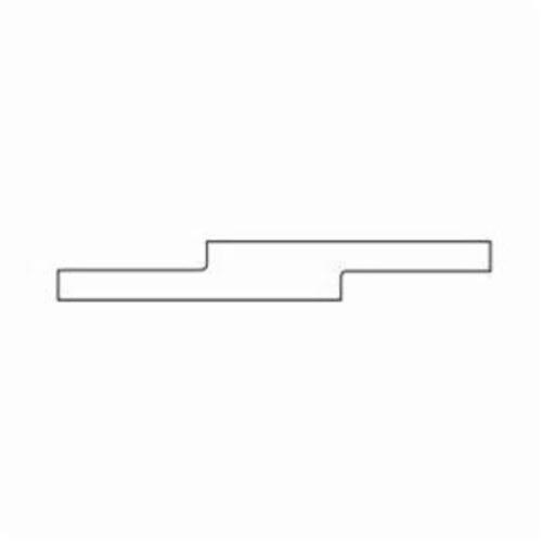 SGS&reg; 92642 28M Centerless Split Cutter Blank With Both End Split, 3 mm Dia x 38 mm L, 6 mm L Split, Solid Carbide