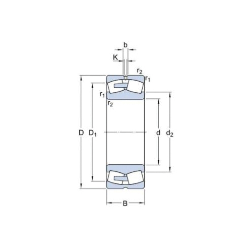 SKF&reg; 24096 ECA/W33