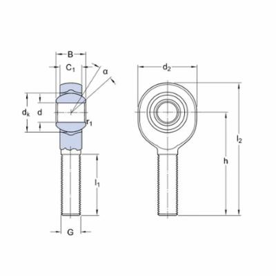 SKF® SAKB 10 F