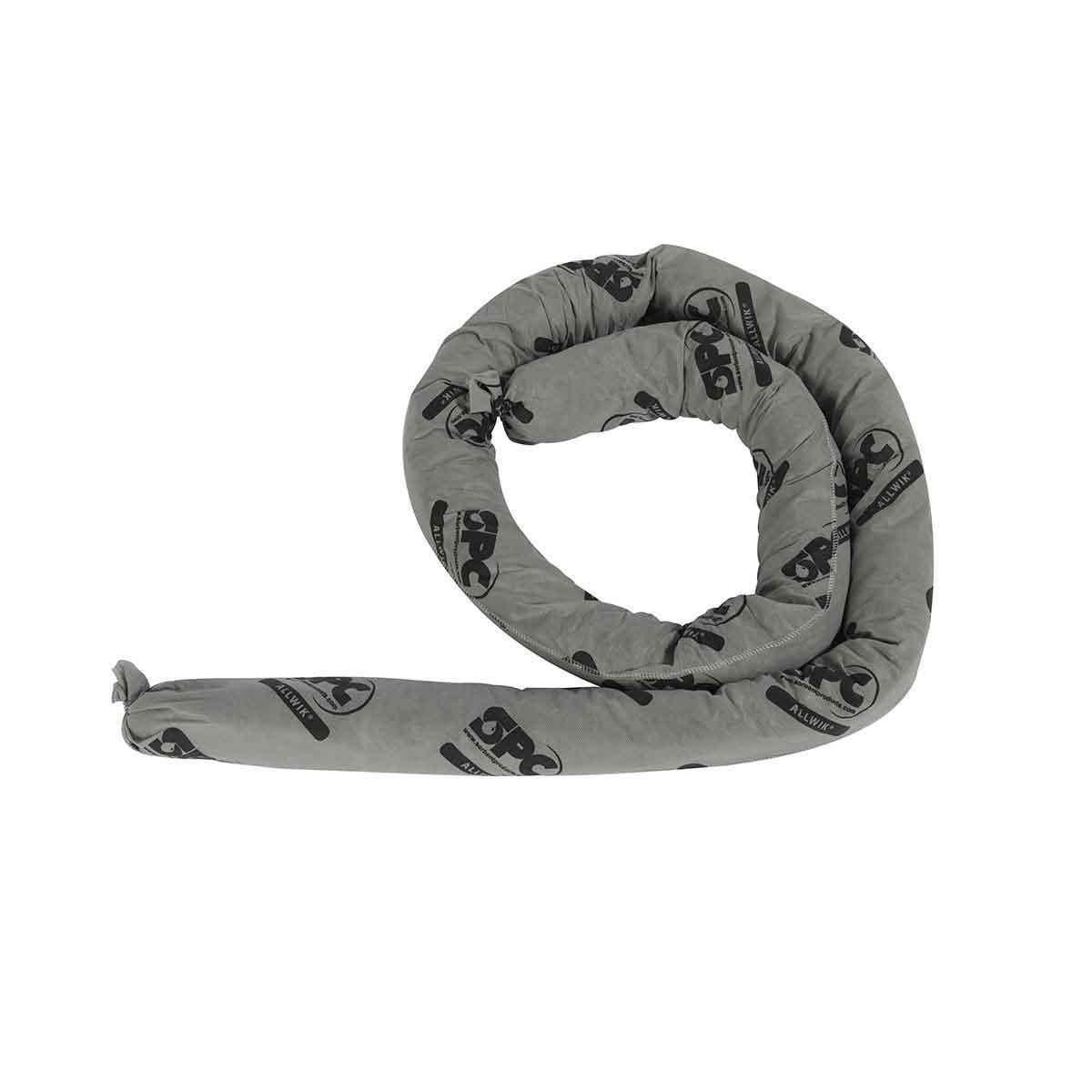 3M&trade; 7000001920 P-208 Sorbent Mini-Boom, 3 in Dia 8 ft L, Chemical, Yellow