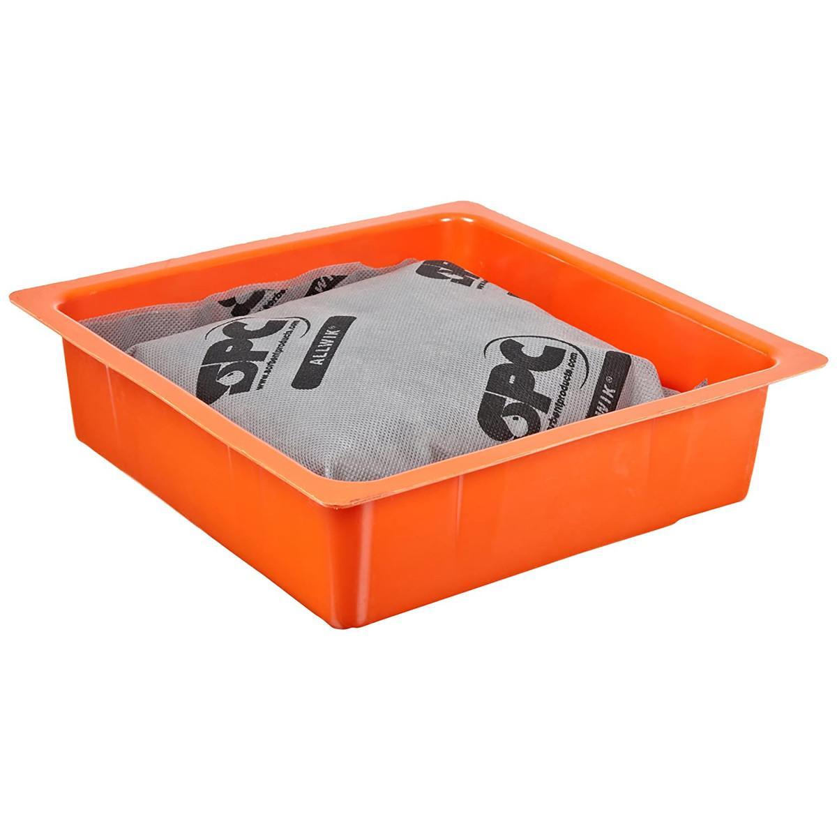 SPC&reg; SC-DP4 Spill Pallet, 4 Drums, 128.9 gal Spill, 5000 lb Load, HDPE