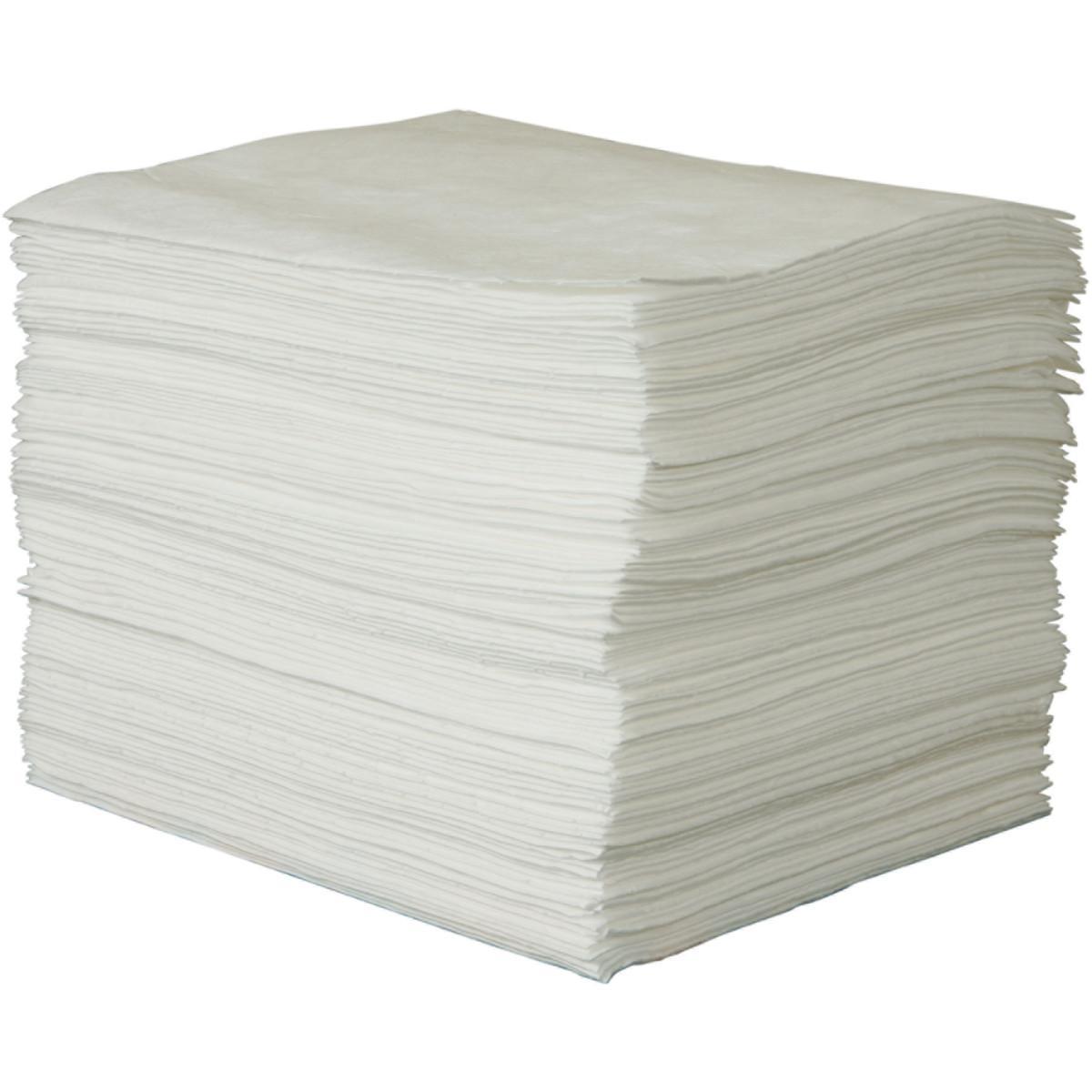 SPC® HT303 Dimpled Surface High Traffic Mediumweight Single Perforated Absorbent Roll, 300 ft L x 30 in W x 2 ply THK, 63 gal Absorption, Spunbond-Meltblown Polypropylene