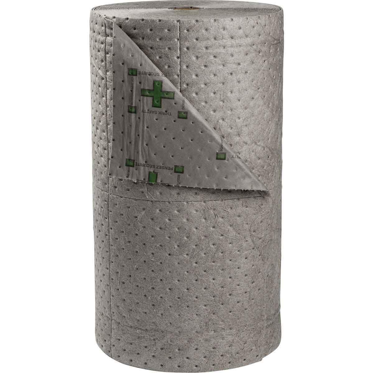 SPC® GP® GP200 Enhanced Lightweight Perforated Absorbent Pad, 19 in L x 15 in W x 1 ply THK, 44 gal Absorption, Meltblown Polypropylene