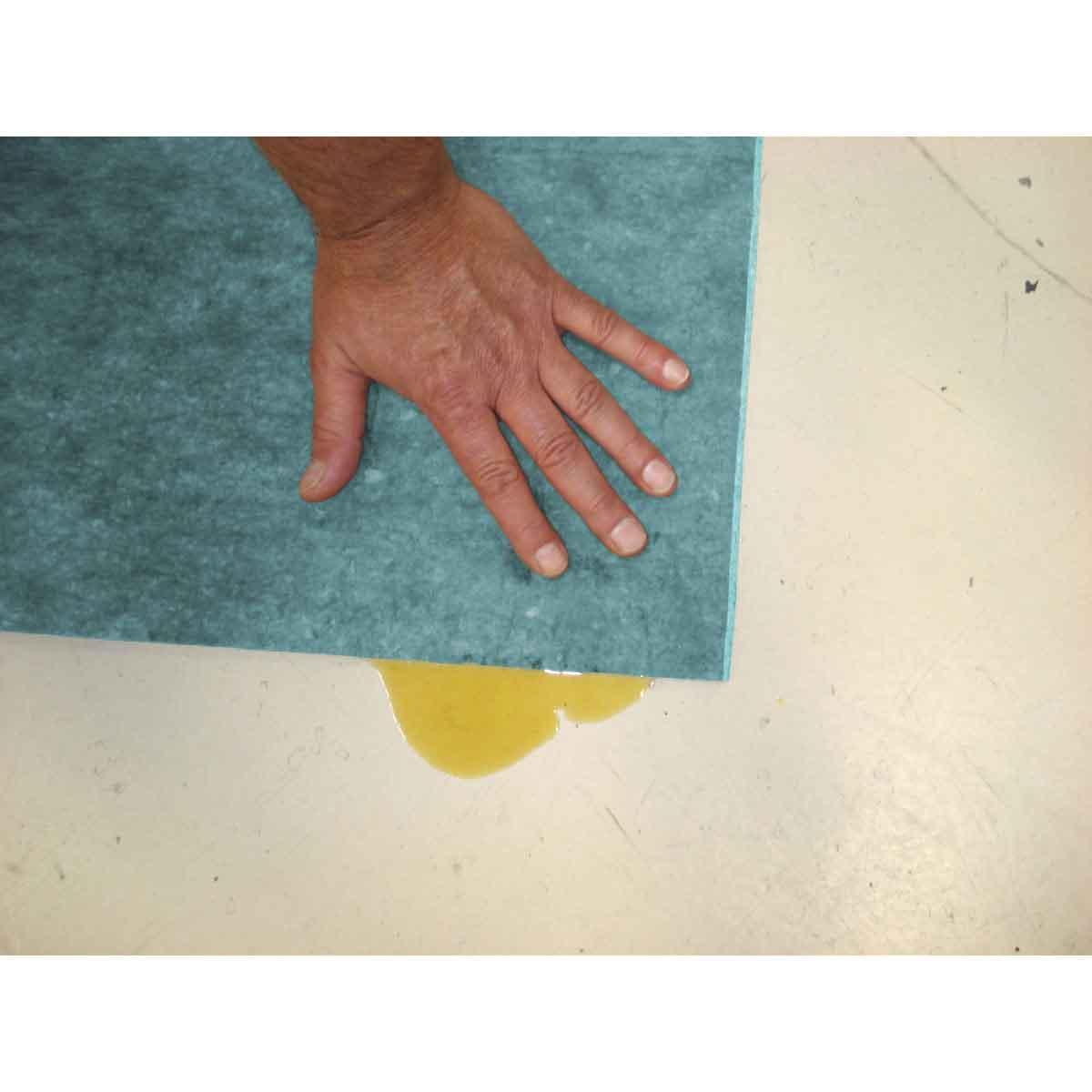 SPC® ENV® MAXX® ENV100 Enhanced Heavyweight Absorbent Pad, 19 in L x 15 in W x 1 ply THK, 33 gal Absorption, Meltblown Polypropylene