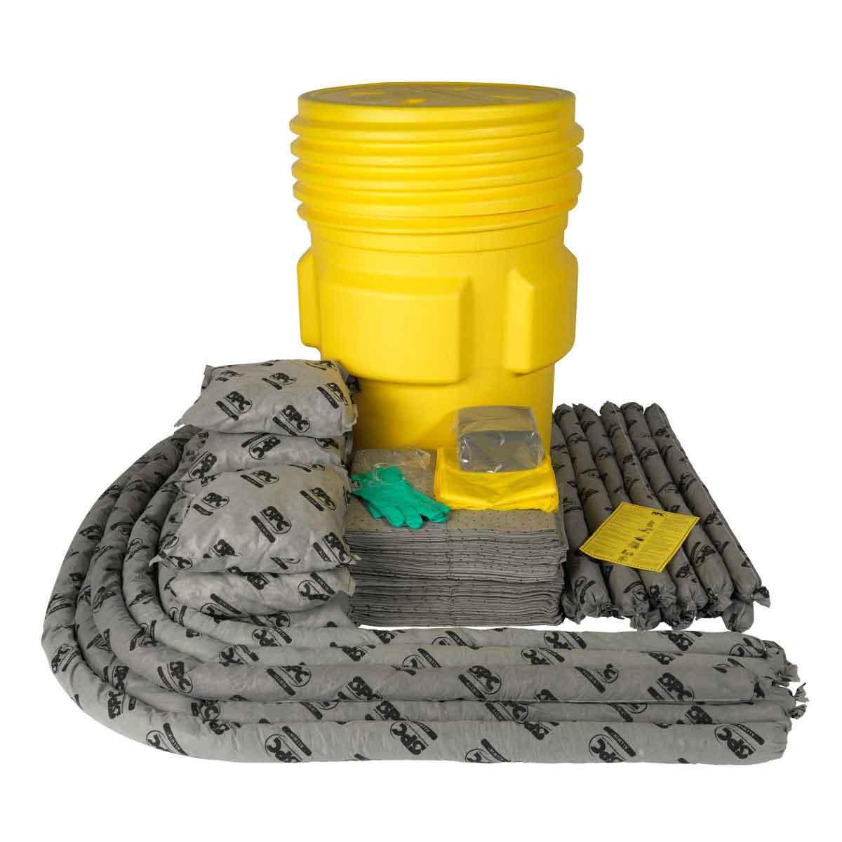 Brady&reg; SC-Cart-UF Spill Control Cart Fill Kit, Fluids Absorbed: Universal