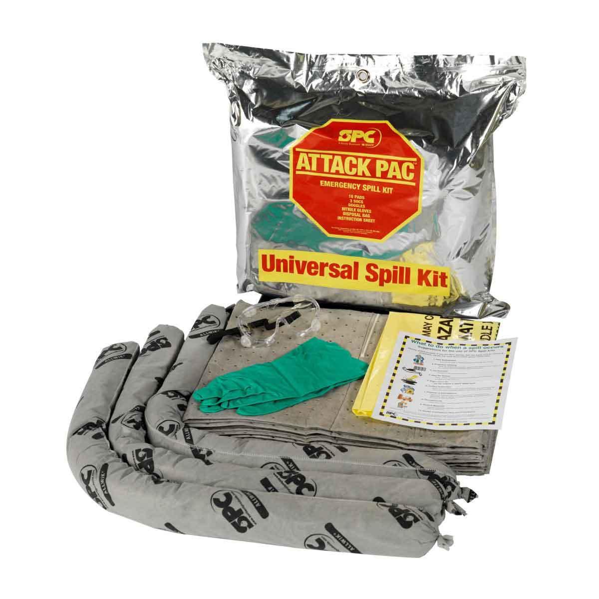 PURELL® 3841-01-CLMS Spill Kit, Fluids Absorbed: Bodily Fluid