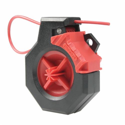 product Brady® 51442 Mechanical Risk Retractable Mini Cable Lockout, 0.07 in Dia x 8 ft L Vinyl Coated Nylon Cable, 6 Padlocks, Red, 0.31 in Dia Max Padlock Shackle, LOTO-38 Fiberglass Reinforced Polypropylene Body, Legend: DANGER LOCKED OUT DO NOT REMOVE