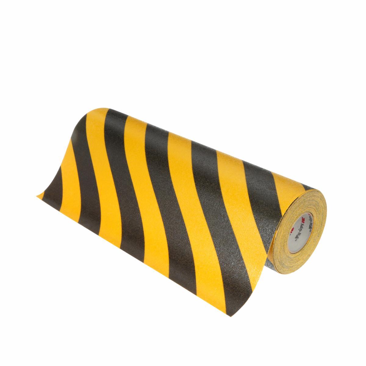 Safety-Walk™ 048011-34729 Coarse Extra Heavy Duty Slip-Resistant Tread, 24 in L x 6 in W x 0.048 in THK, Plastic Film Substrate, Solid Surface Pattern, Oily/Smooth Surface