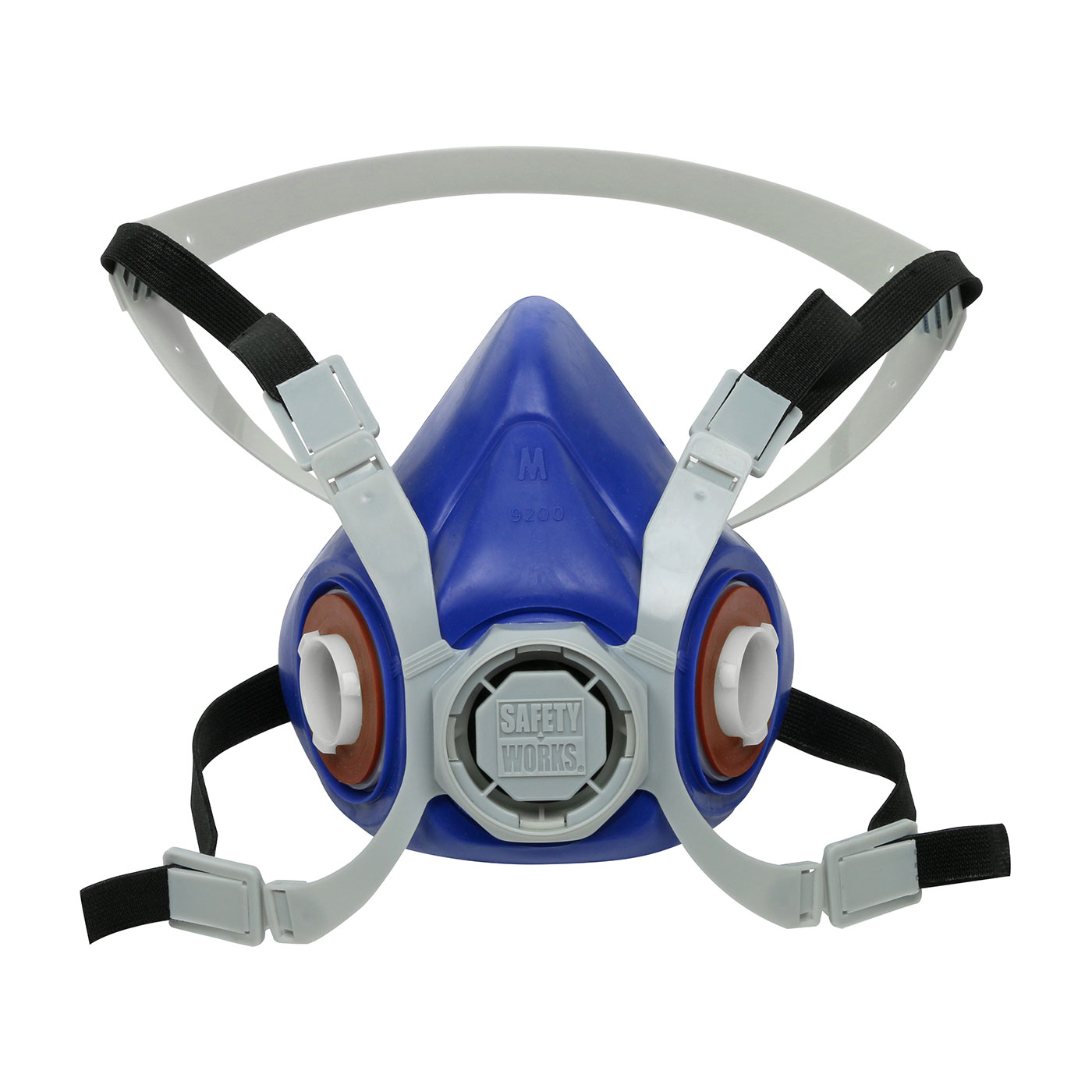 3M&trade; 7100134949 7500 Probed Reusable Respirator, L, 4-Point Suspension, Bayonet Connection, Resists: Multi-Contaminants