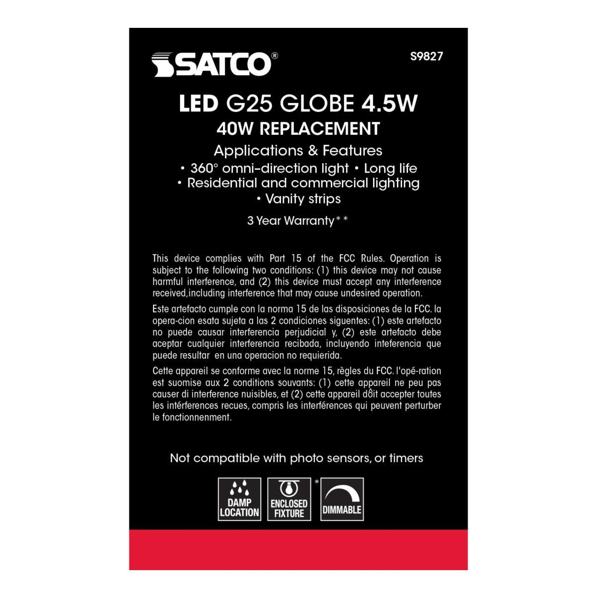 SATCO® S9827 458302