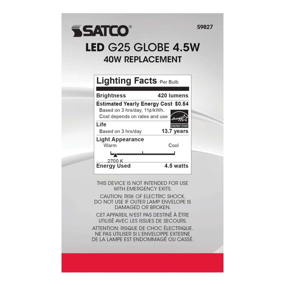 SATCO® S9827 458302