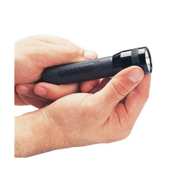 Streamlight&reg; 85001 Scorpion&reg; Tactical Hand Held Flashlight, Xenon Bulb, Aluminum Housing, 78 Lumens Lumens, 1 Bulbs