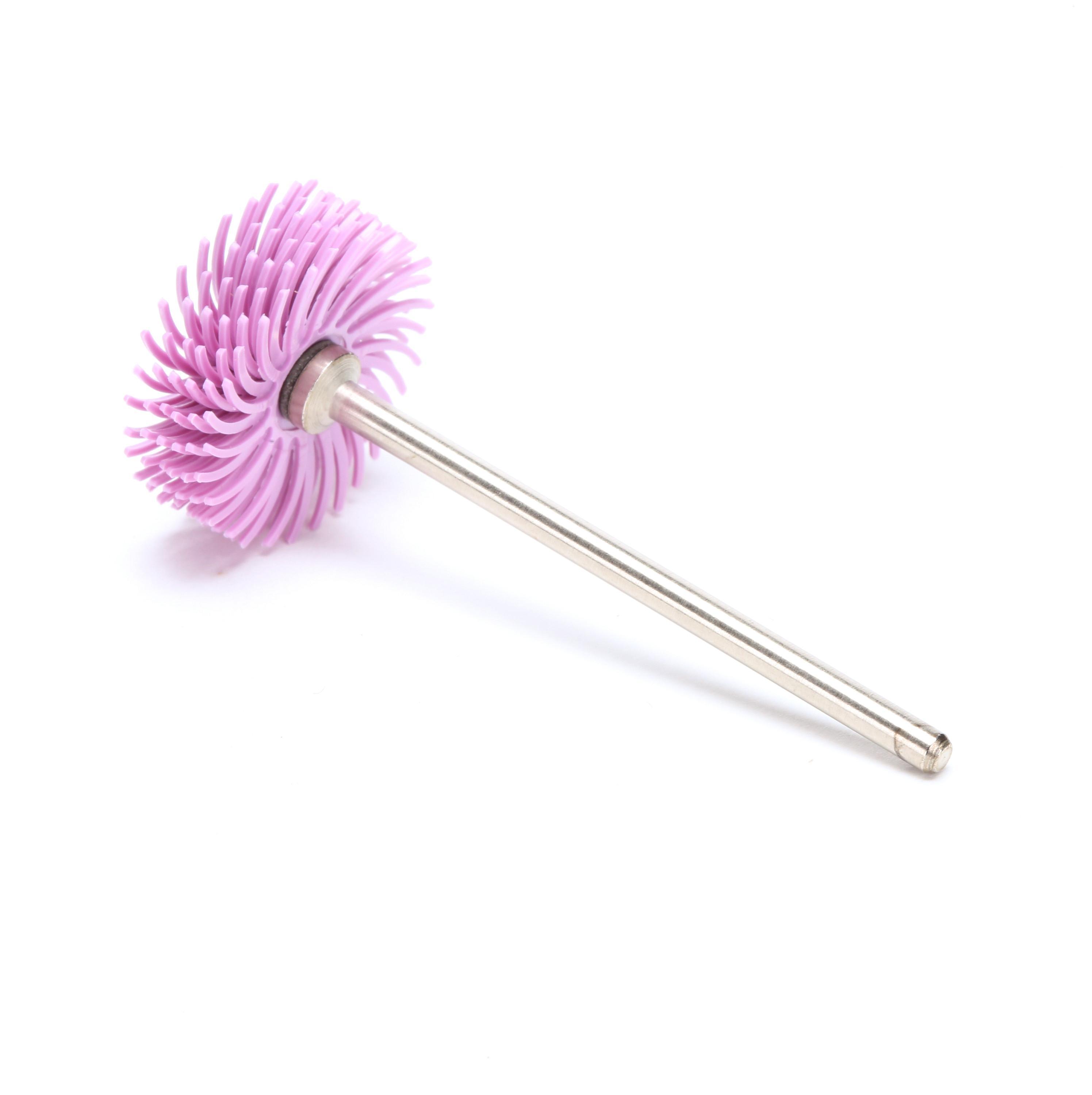 Scotch-Brite&trade; 7000000760 Pumice Bristle Disc, 3/4 in Dia Brush, 1/16 in Arbor Hole, Ceramic Fill