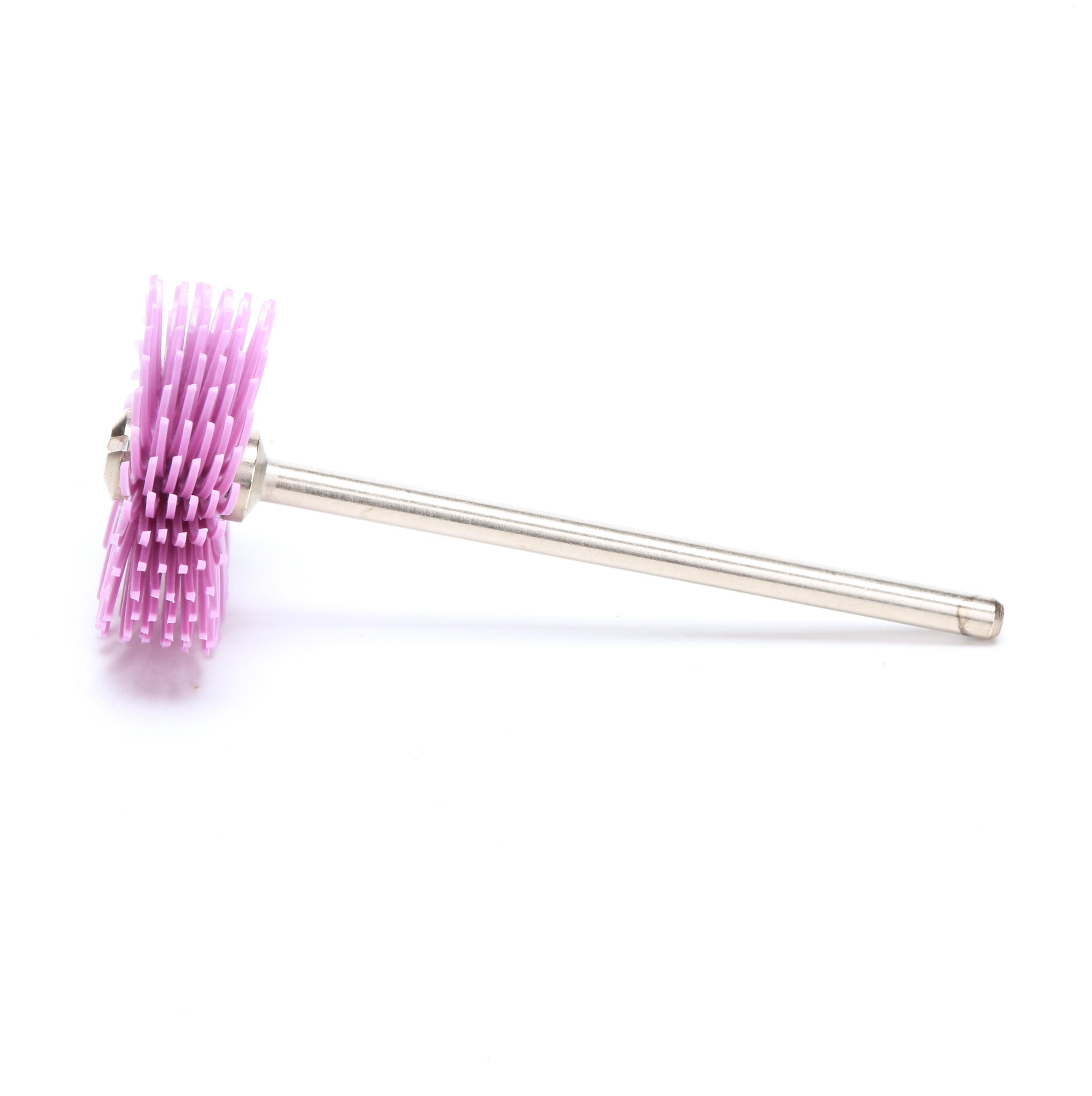 Scotch-Brite&trade; 7000000760 Pumice Bristle Disc, 3/4 in Dia Brush, 1/16 in Arbor Hole, Ceramic Fill