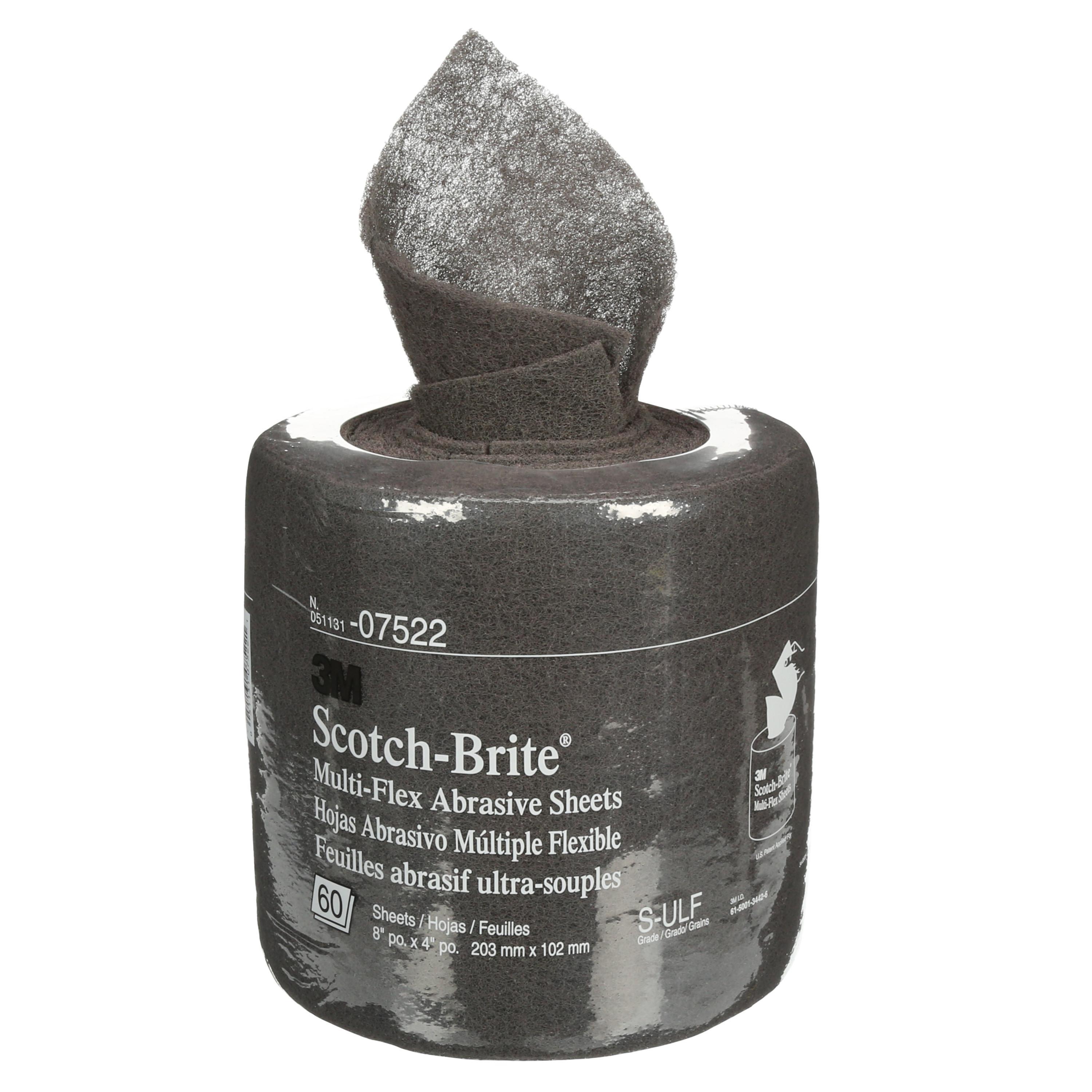 Scotch-Brite&trade; 7100062986 CP-RL Cut and Polish Roll, 30 ft L 1 in W, Medium Grade, Aluminum Oxide Abrasive