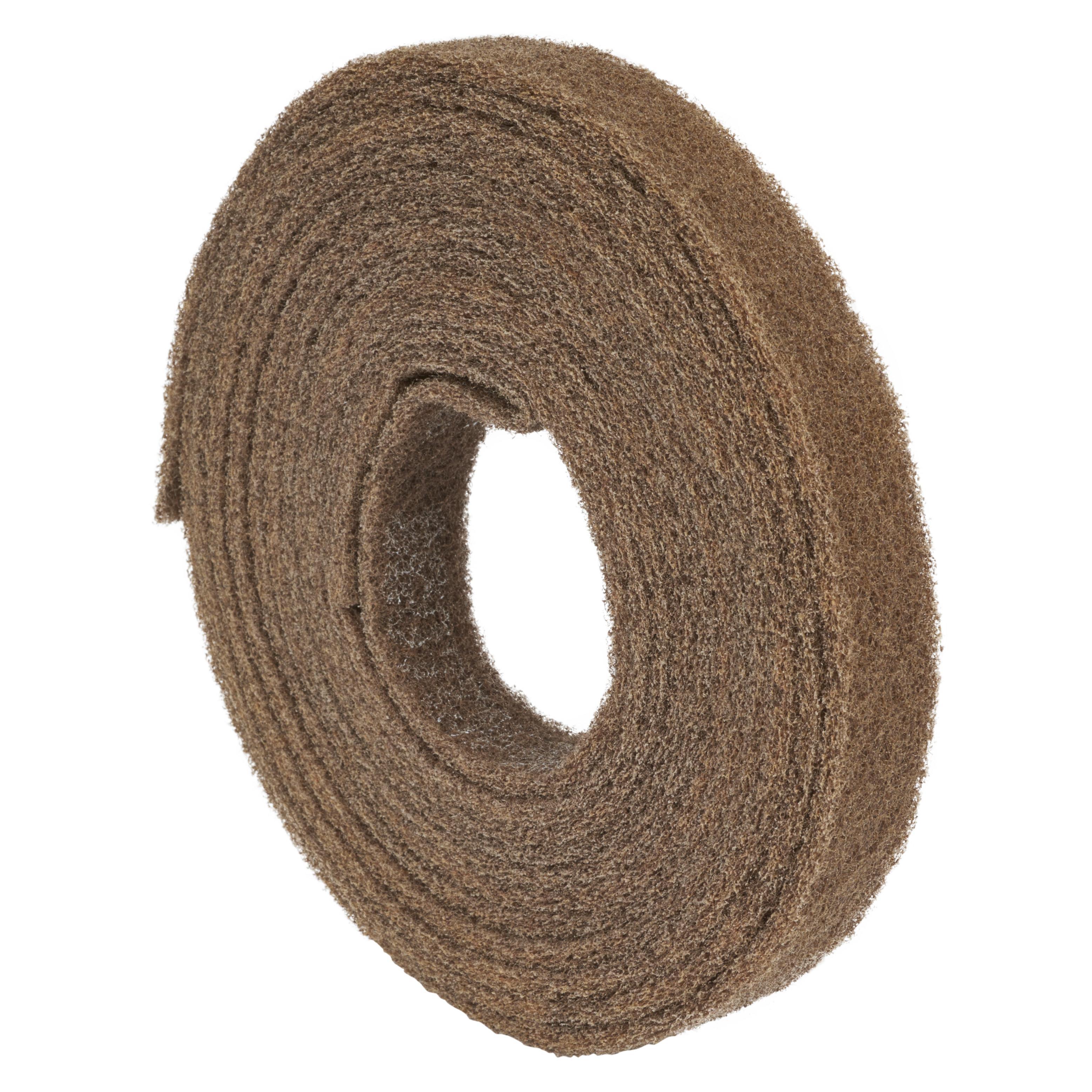 Scotch-Brite&trade; 7000000649 CF-RL Clean and Finish Roll, 30 ft L 4 in W, Ultra Fine Grade, Talc Abrasive