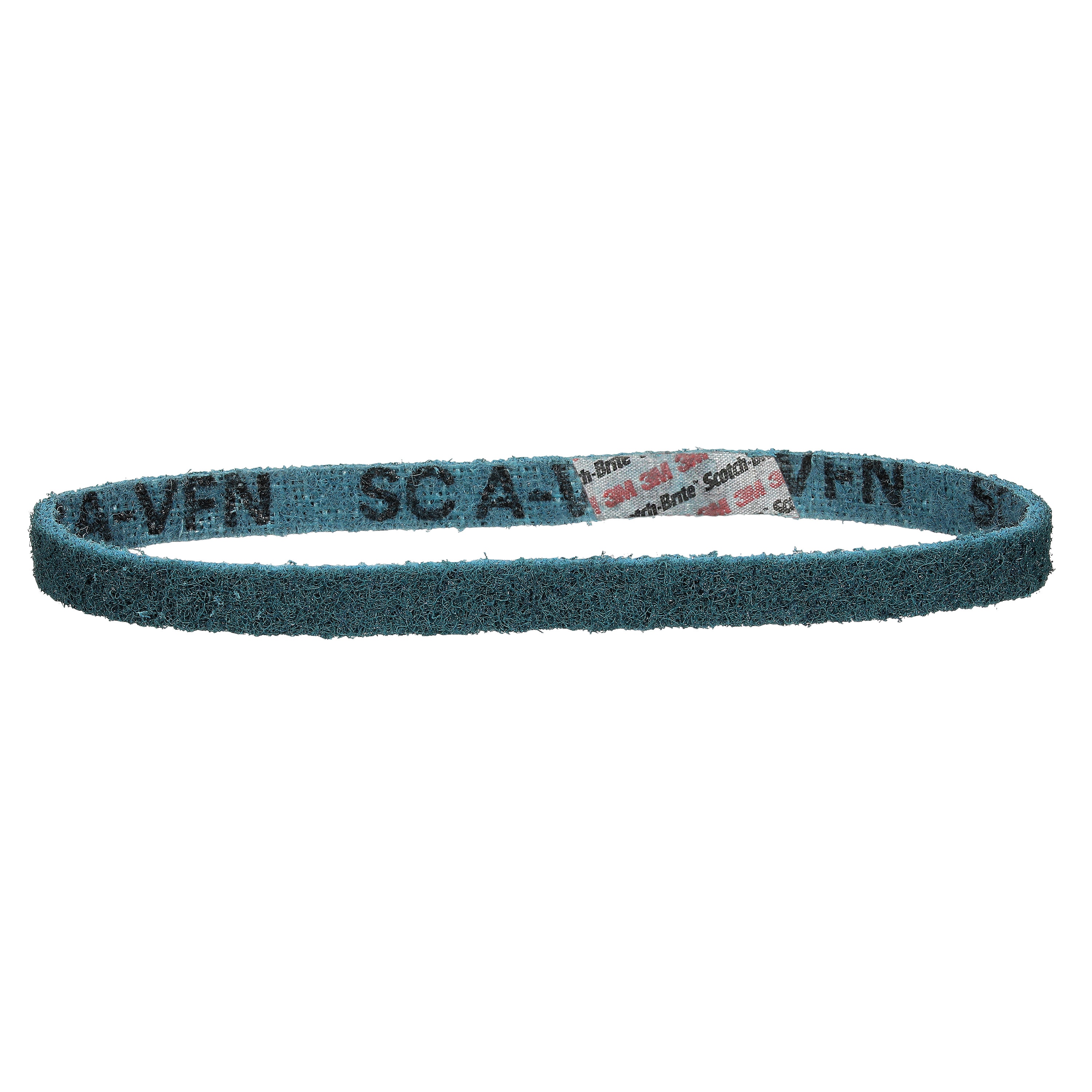 Scotch-Brite&trade; 7000120669 SC-BS Scrim Backed Belt, 0.25 in W 18 in L, Coarse Grade, Aluminum Oxide Abrasive, Brown