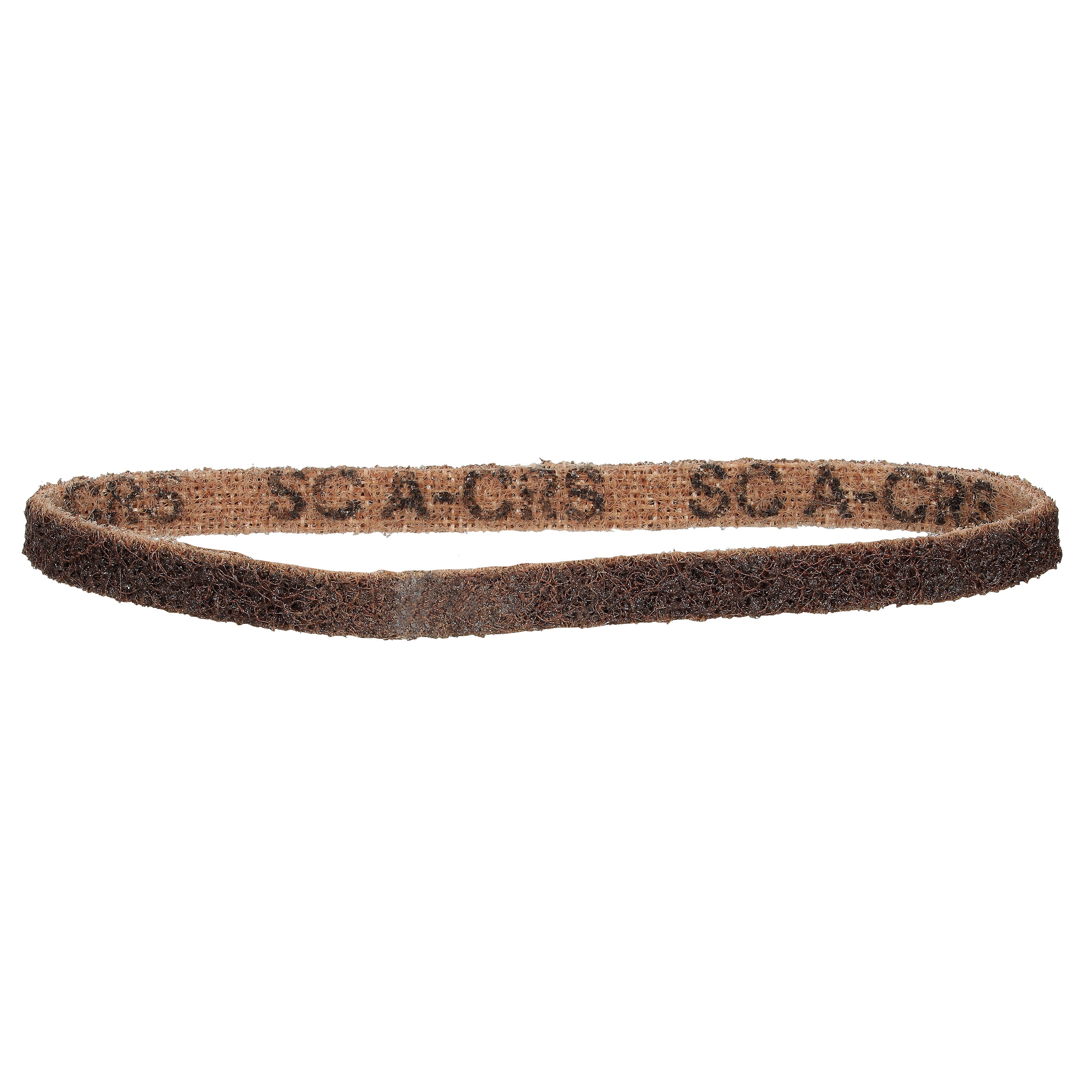 Scotch-Brite&trade; 7100013611 SC-BF Film Backed Belt, Very Fine Grade, Aluminum Oxide Abrasive, Blue
