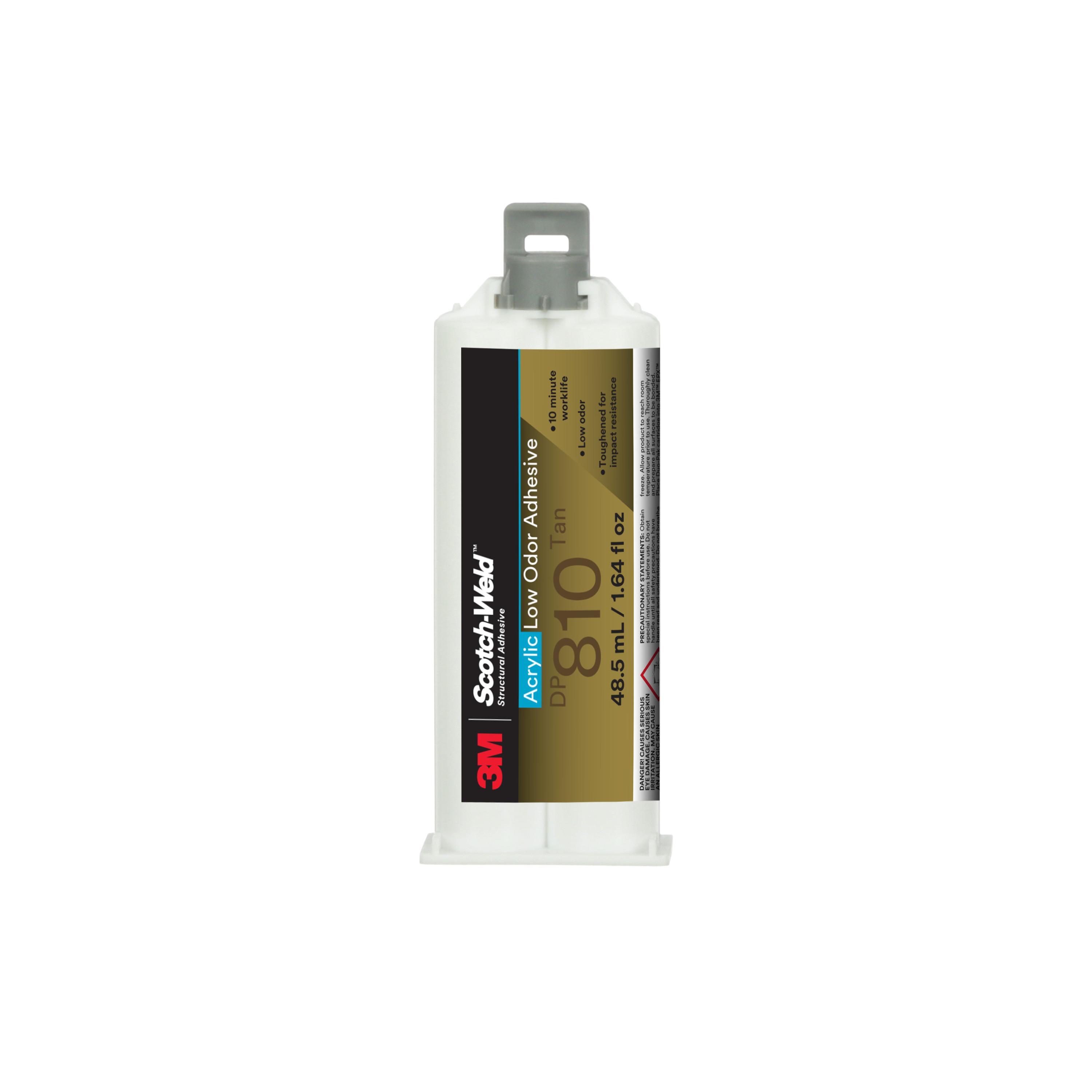 Scotch-Weld&trade; 7100179482 8407NS Acrylic Adhesive, 1.52 fl-oz, 24 hr Curing
