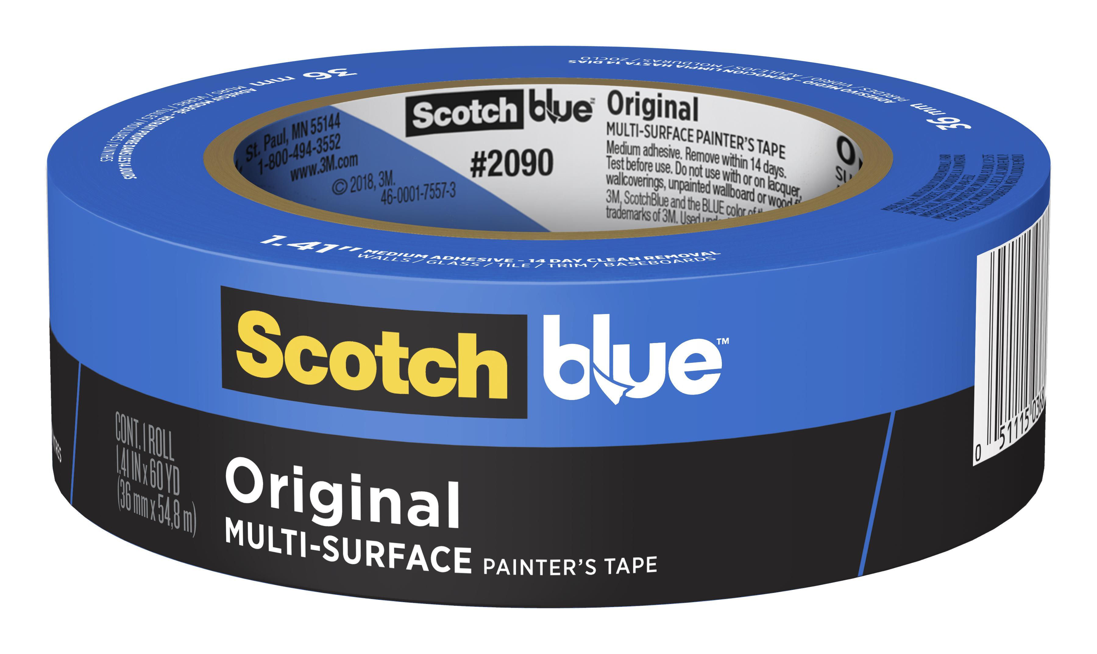 product ScotchBlue™ Original Painter's Tape 2090-72NC, 2.83 in x 60 yd (72mm x 54,8m)