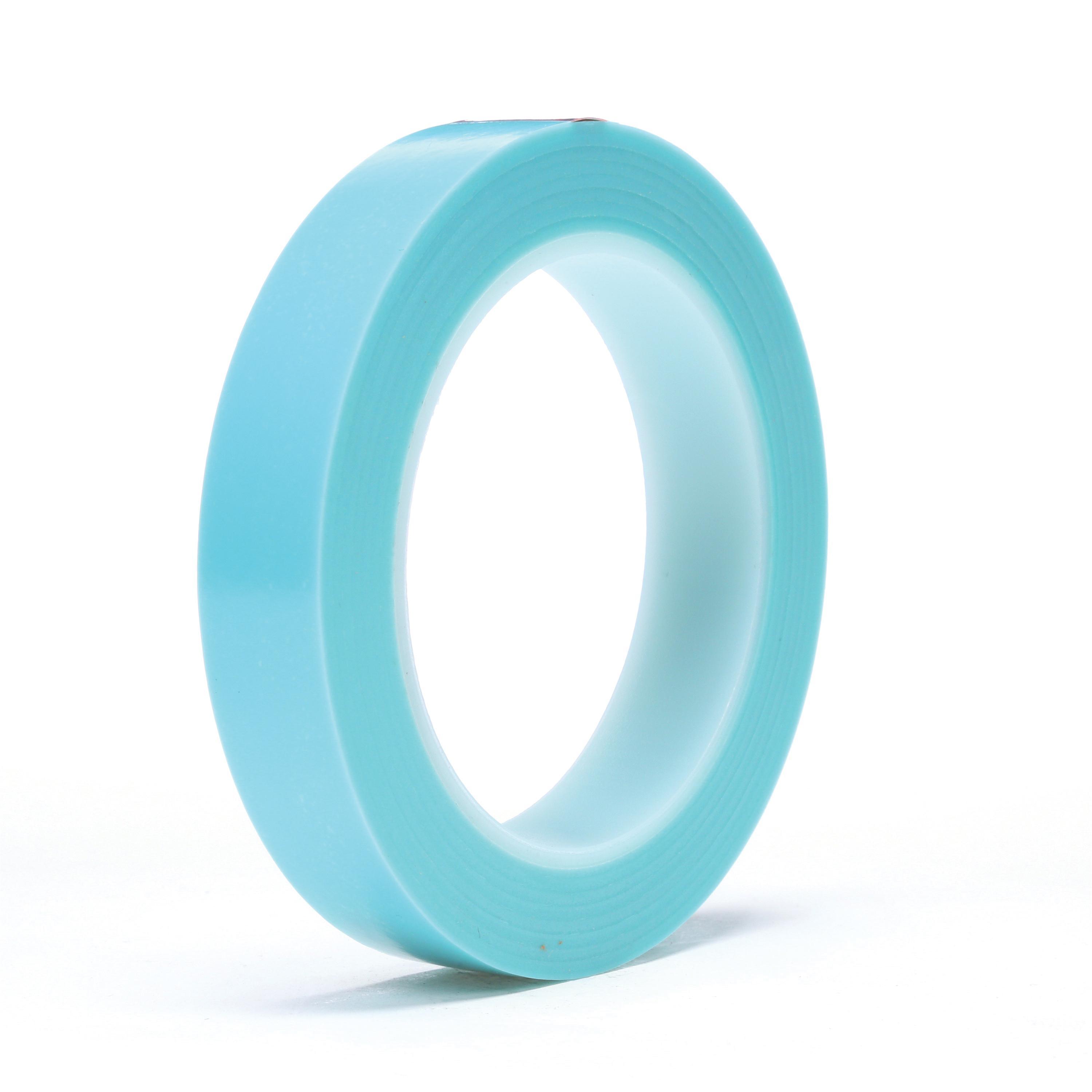 product Scotch® High Temperature Fine Line Tape 4737T, Translucent Blue, 1 in x 36 yd, 5.4 mil, 36/Case
