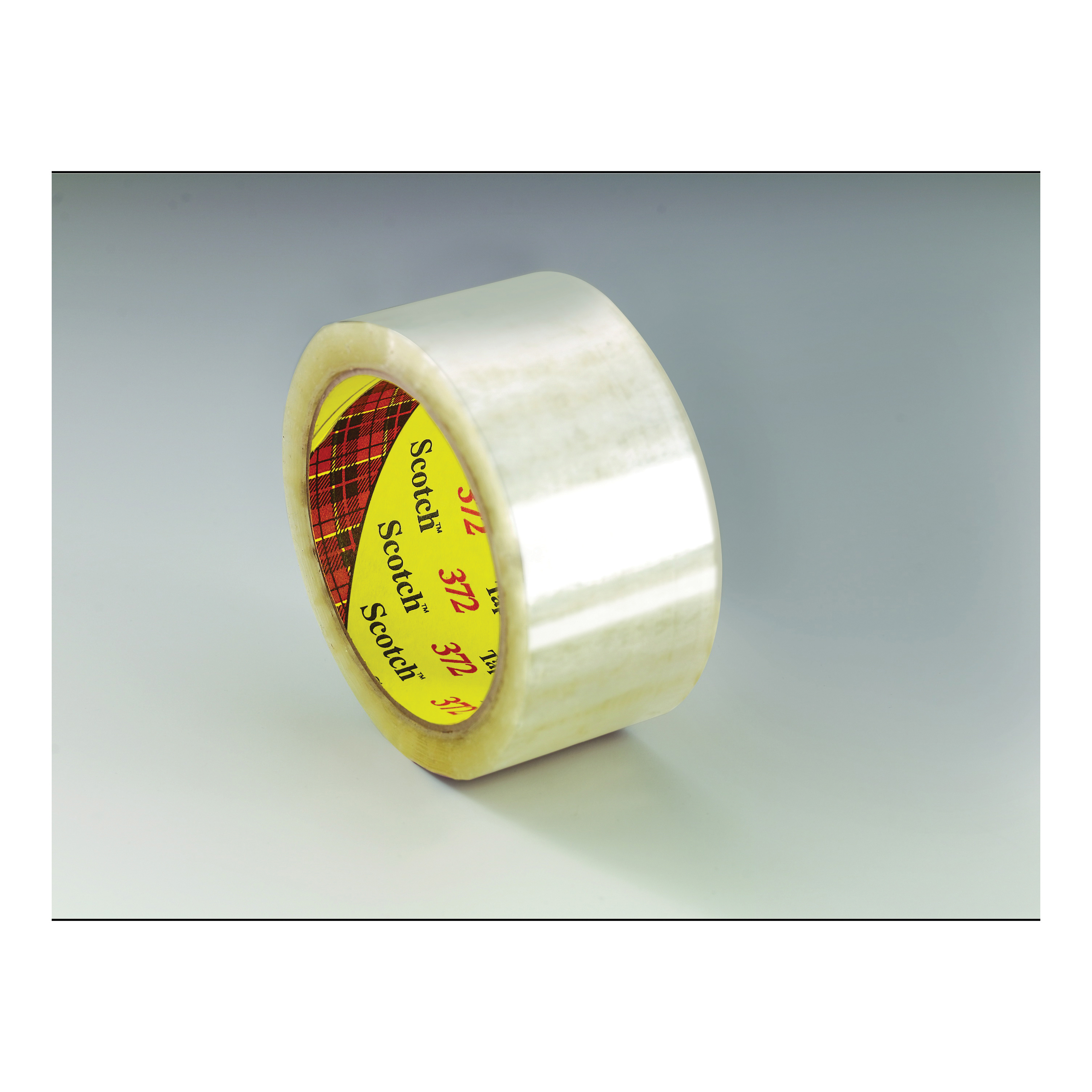 Scotch&reg; 7000048655 351 Tape, 55 yd L 1.88 in W, 3.5 mil THK, Polyester Backing, Transparent